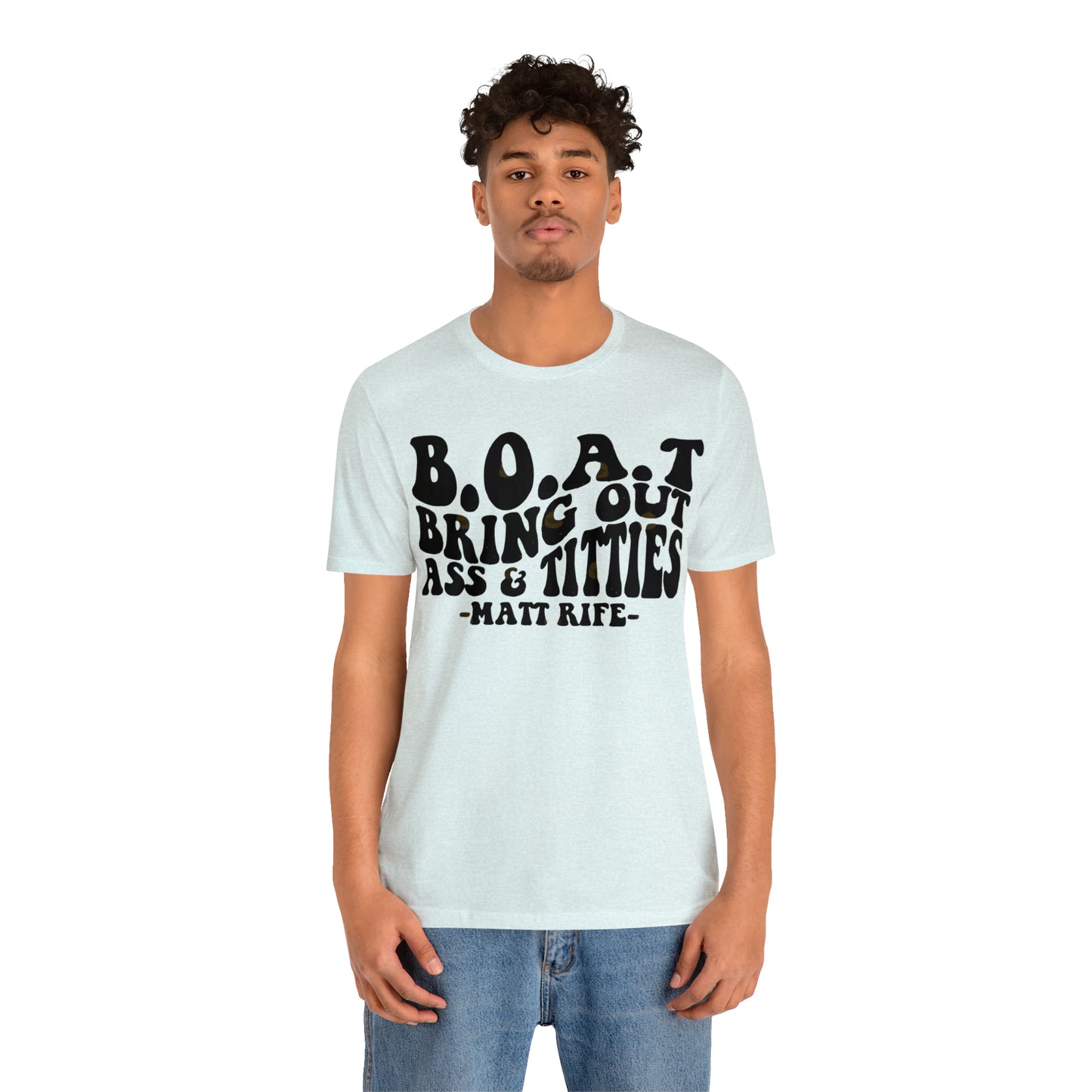 Matt Rife B.O.A.T. Unisex Jersey Short Sleeve Tee