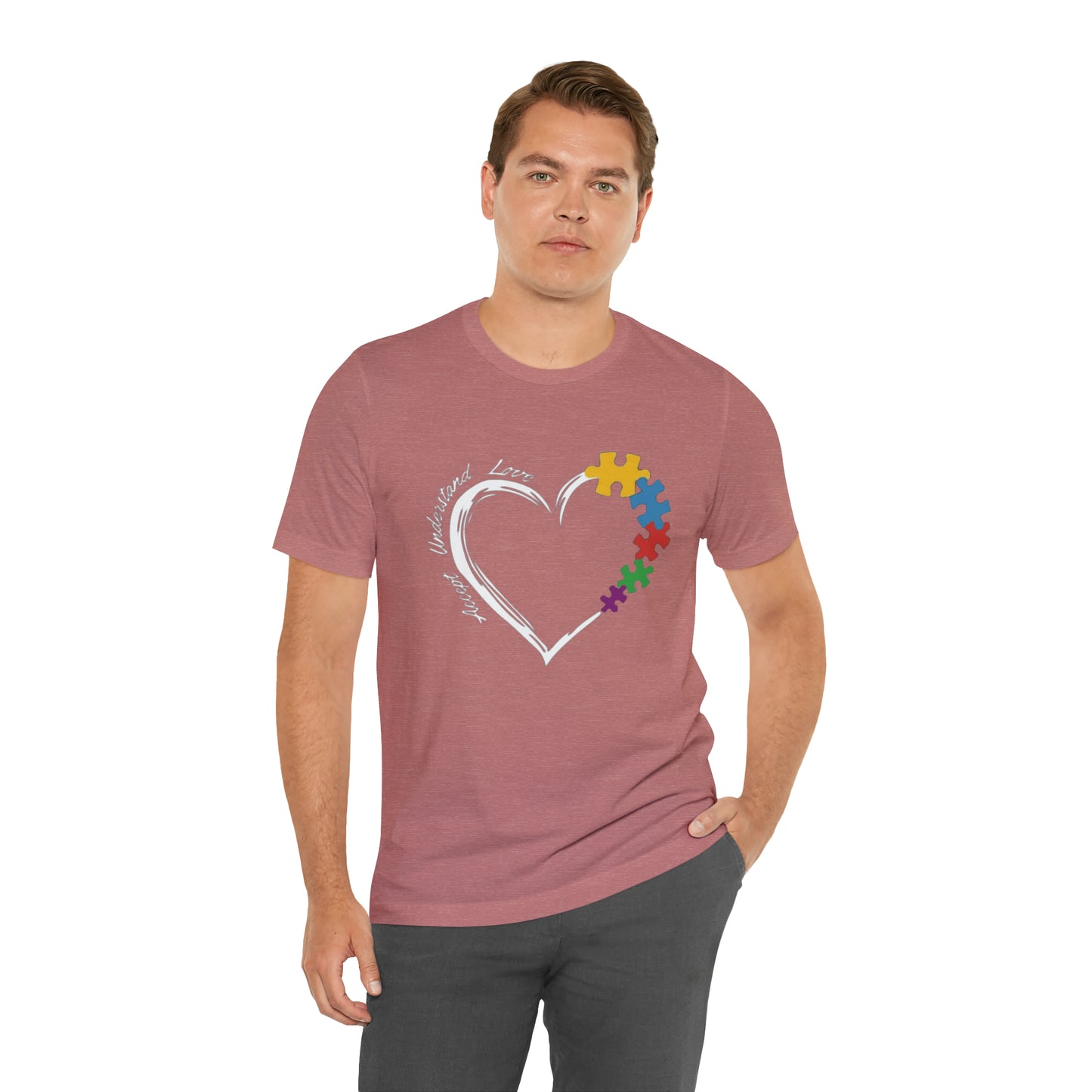 Autism Acceptance  Short Sleeve Tee