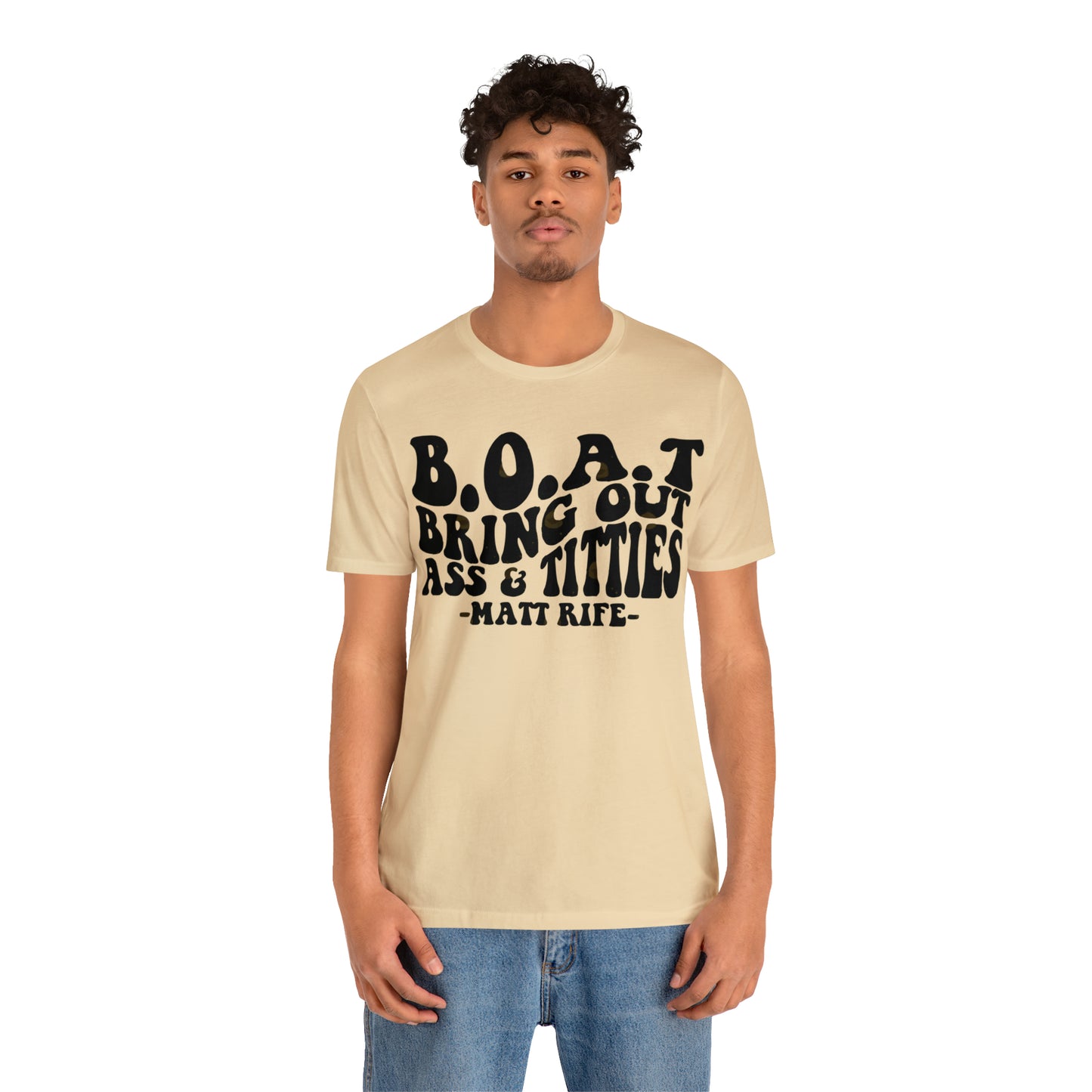 Matt Rife B.O.A.T. Unisex Jersey Short Sleeve Tee