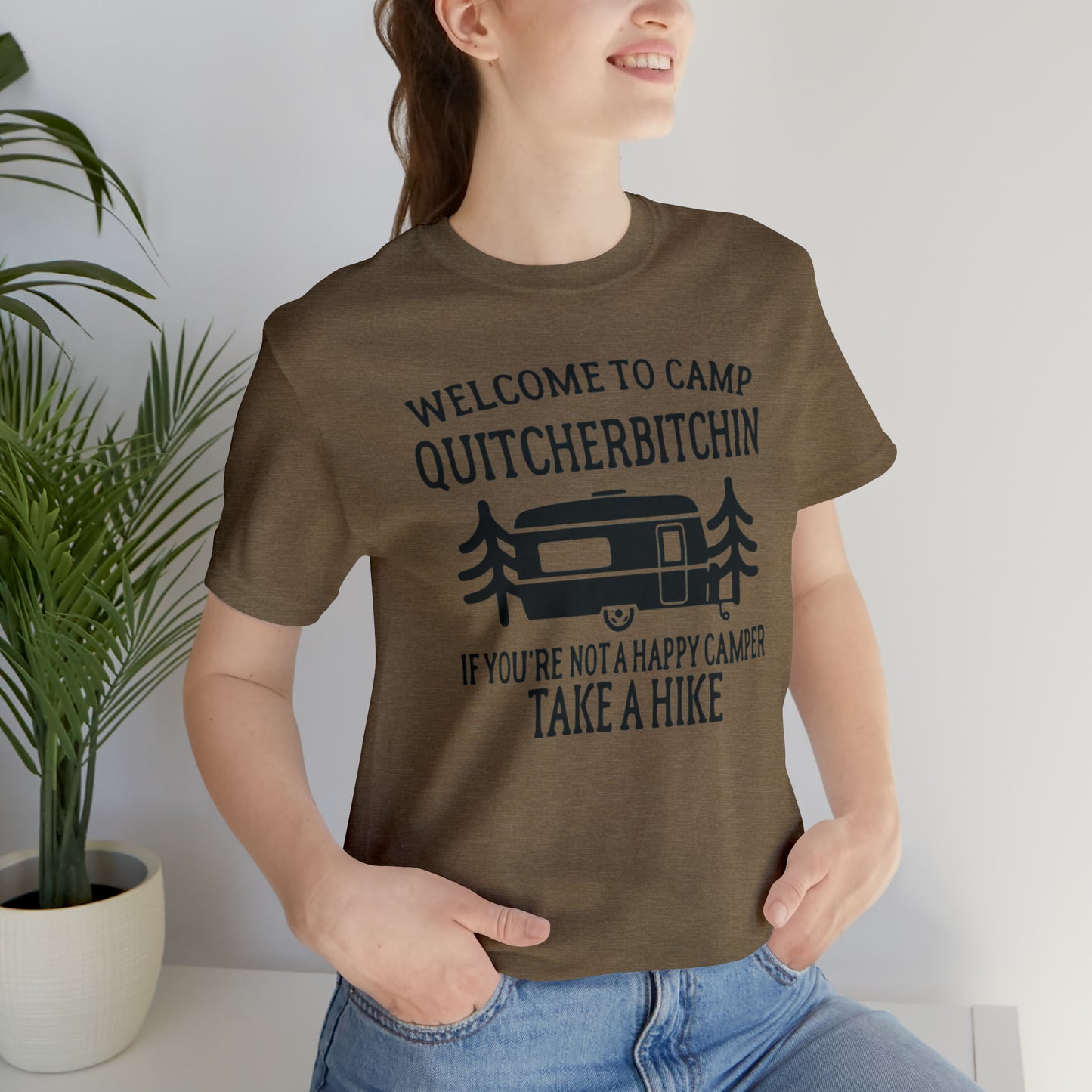 Camping Unisex Jersey Short Sleeve Tee