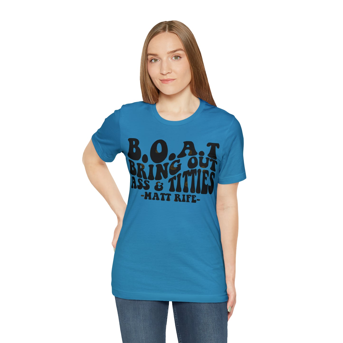 Matt Rife B.O.A.T. Unisex Jersey Short Sleeve Tee