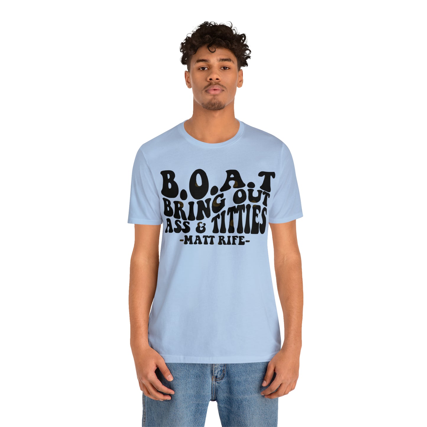 Matt Rife B.O.A.T. Unisex Jersey Short Sleeve Tee