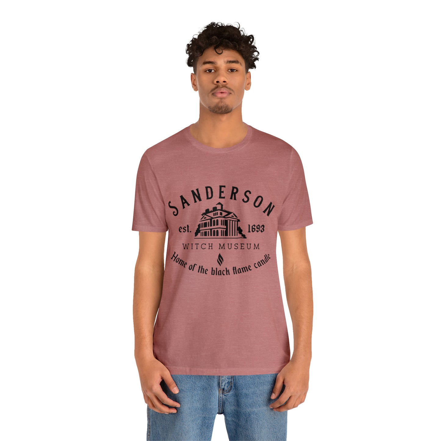 Sanderson Witch Museum Unisex Jersey Short Sleeve Tee