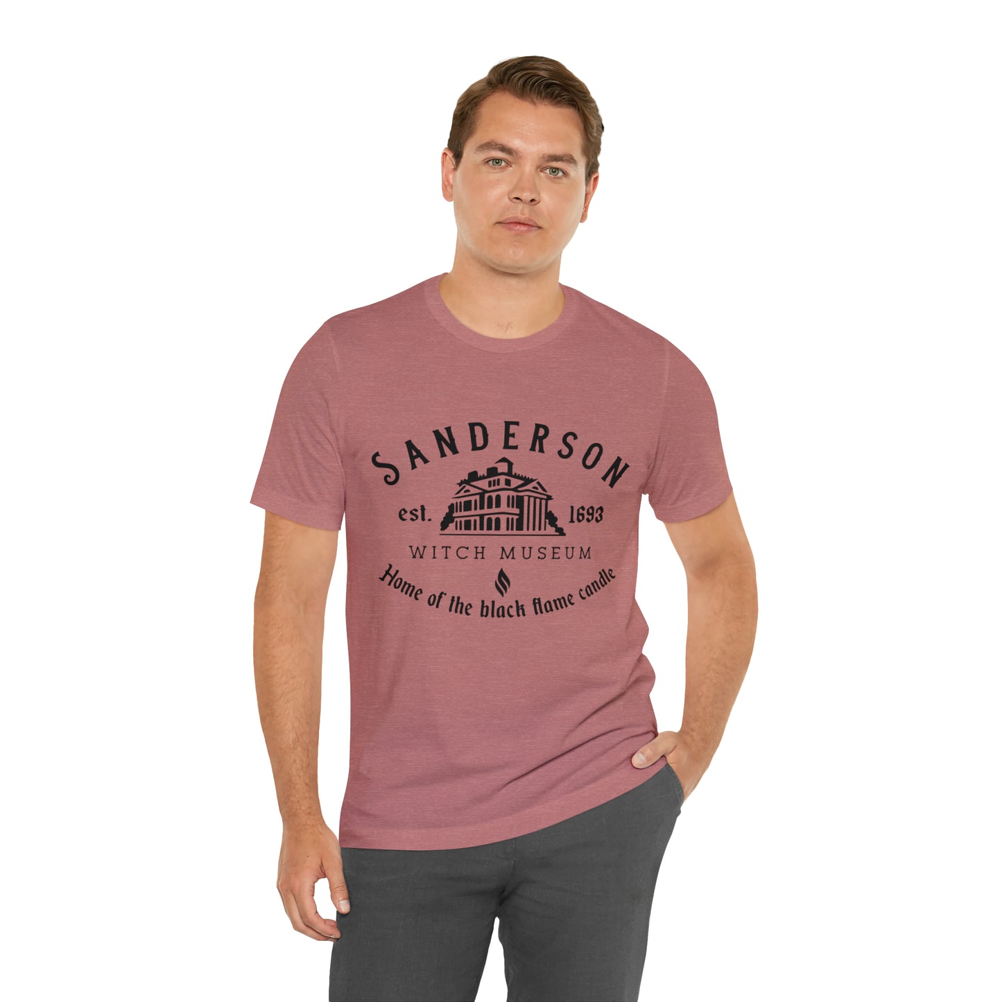 Sanderson Witch Museum Unisex Jersey Short Sleeve Tee
