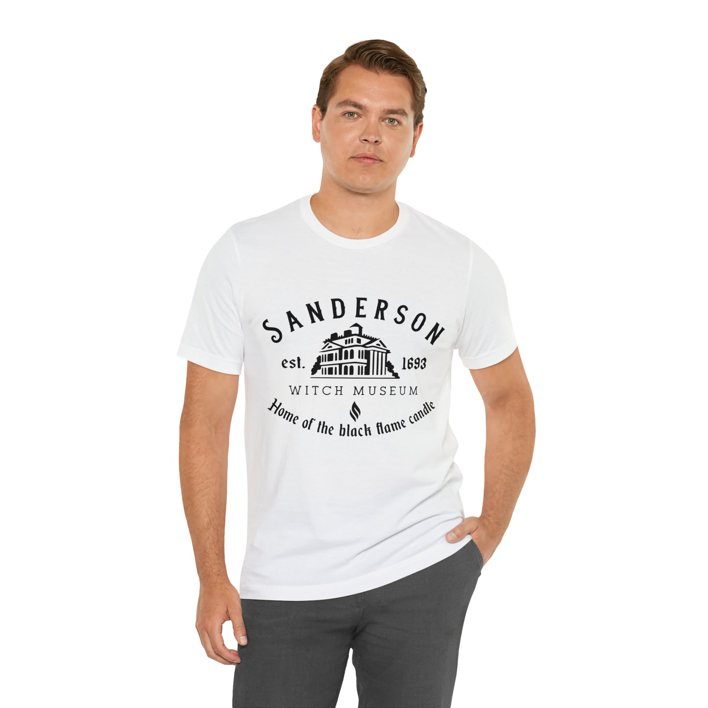Sanderson Witch Museum Unisex Jersey Short Sleeve Tee