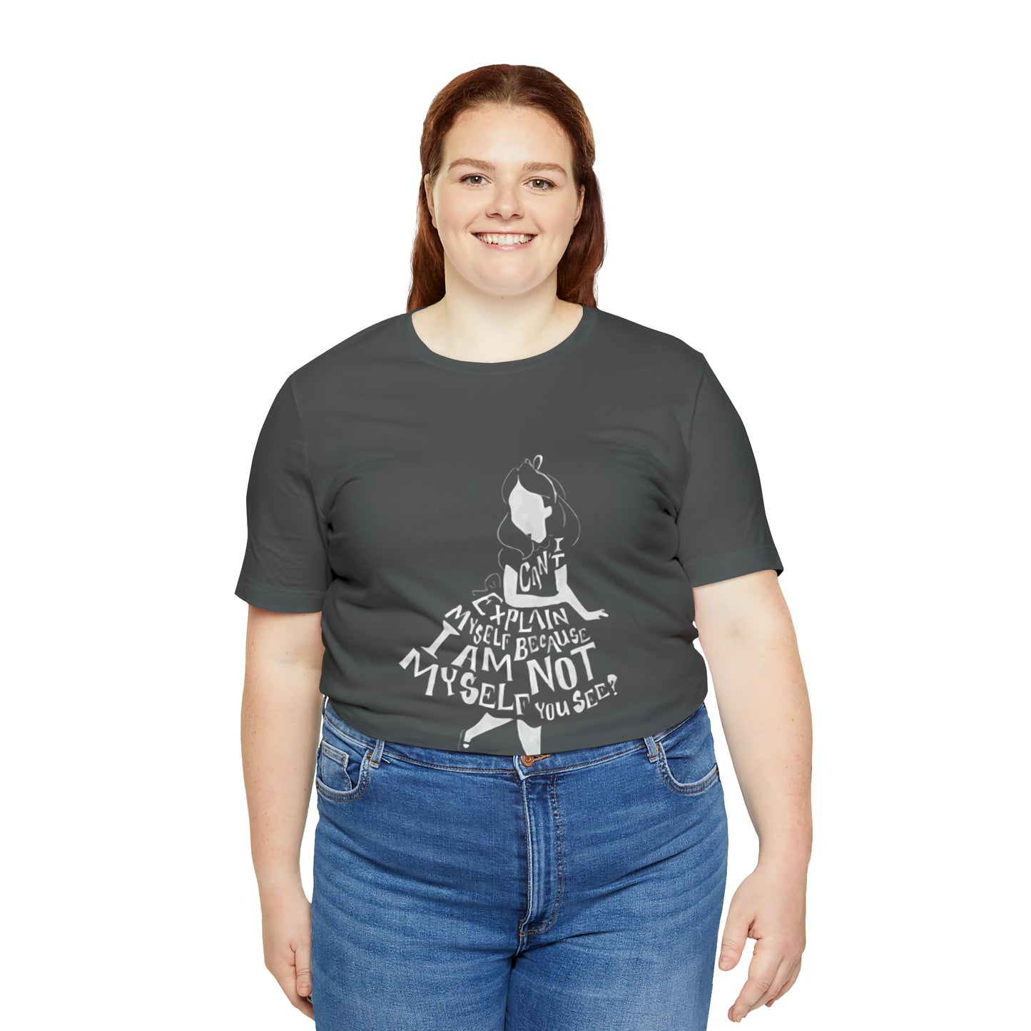 Alice In Wonderland Unisex Jersey Short Sleeve Tee