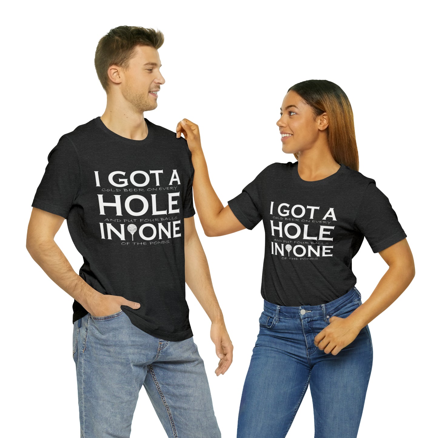Golf - Hole In One - Unisex Jersey Short Sleeve Tee