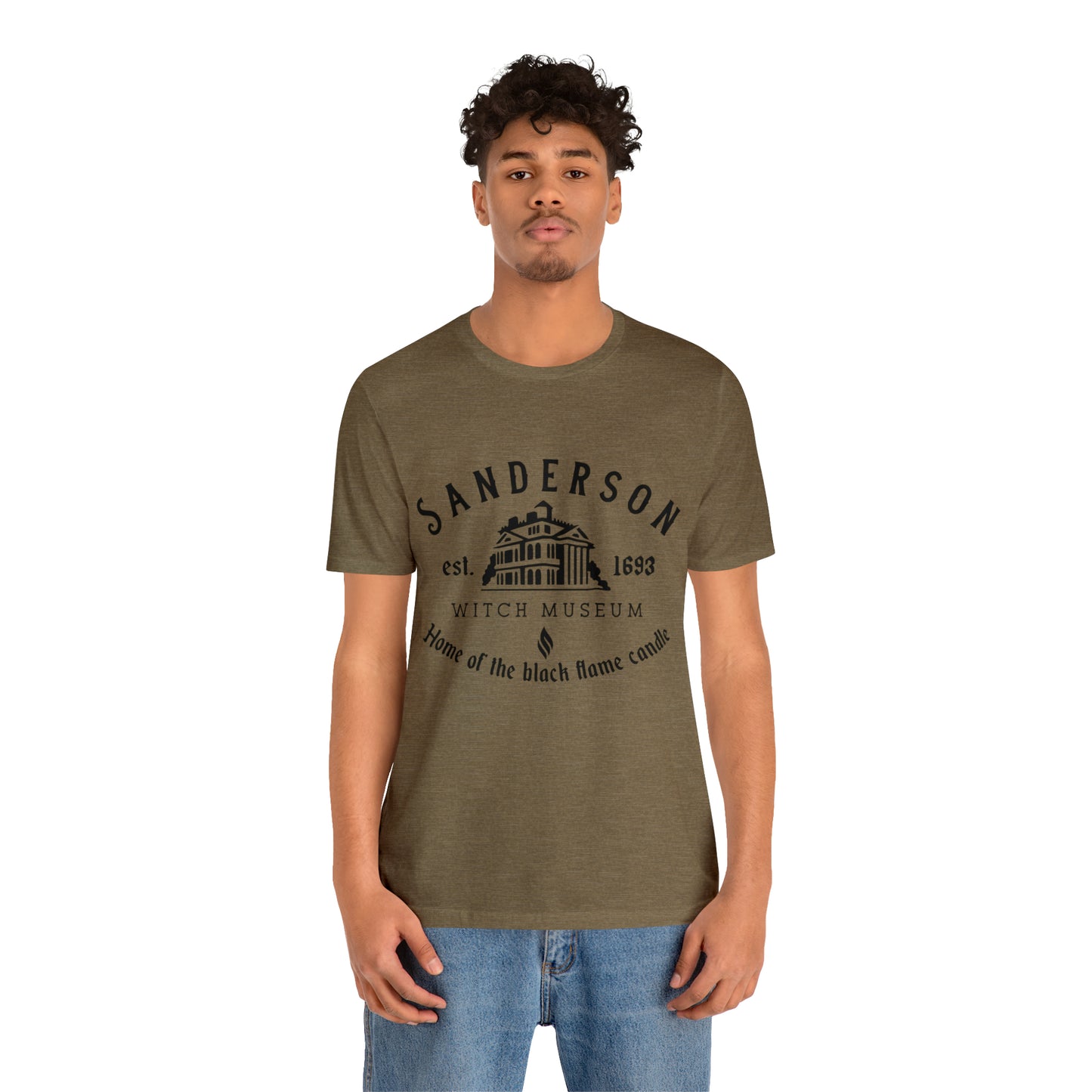 Sanderson Witch Museum Unisex Jersey Short Sleeve Tee
