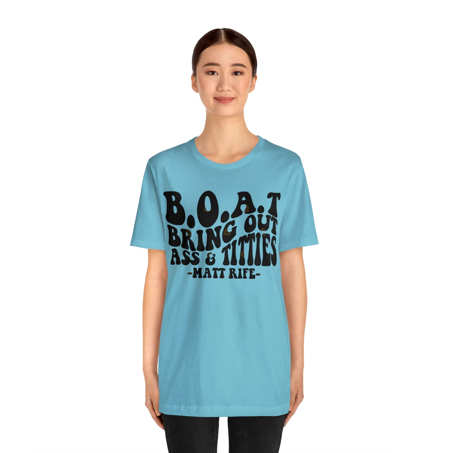 Matt Rife B.O.A.T. Unisex Jersey Short Sleeve Tee