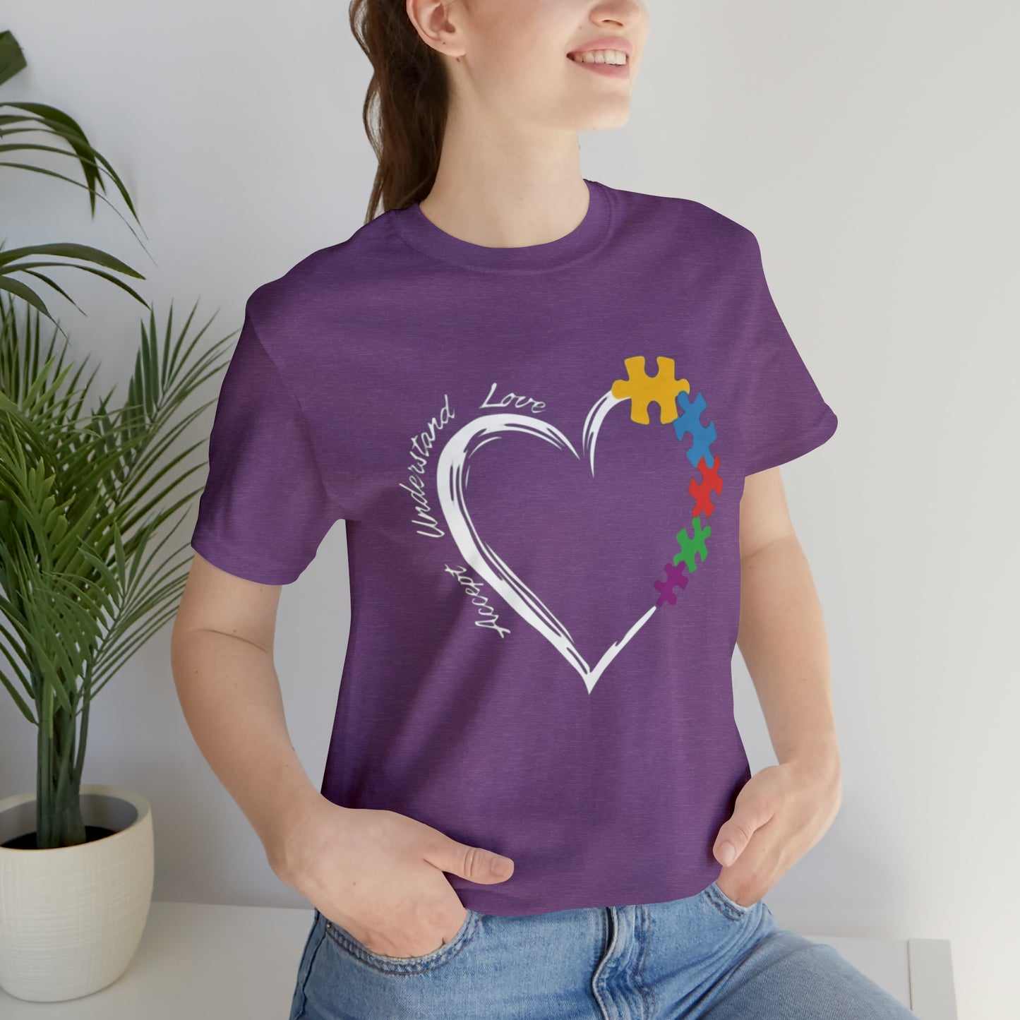 Autism Acceptance  Short Sleeve Tee