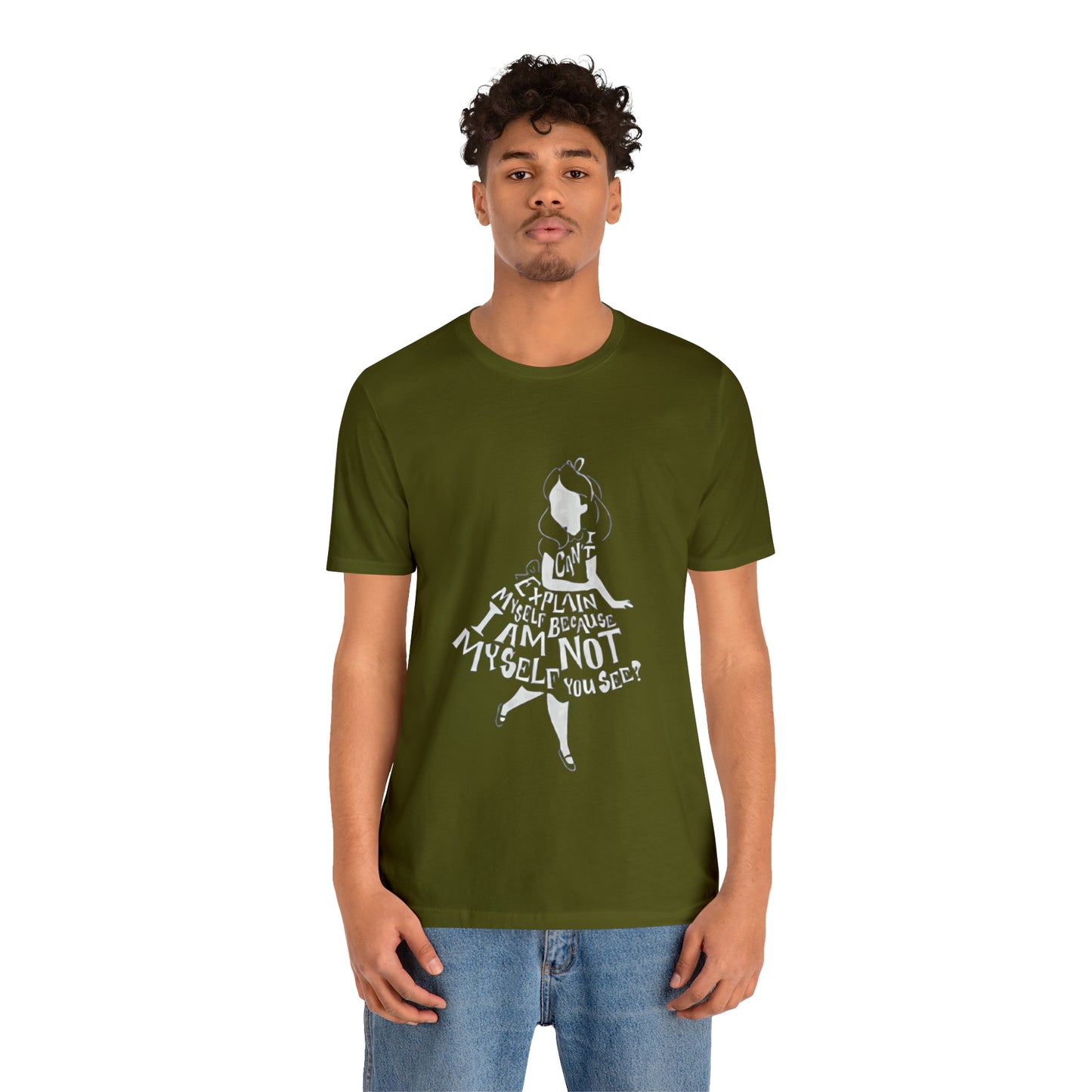 Alice In Wonderland Unisex Jersey Short Sleeve Tee