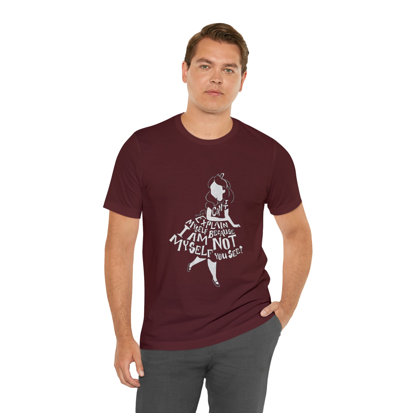 Alice In Wonderland Unisex Jersey Short Sleeve Tee