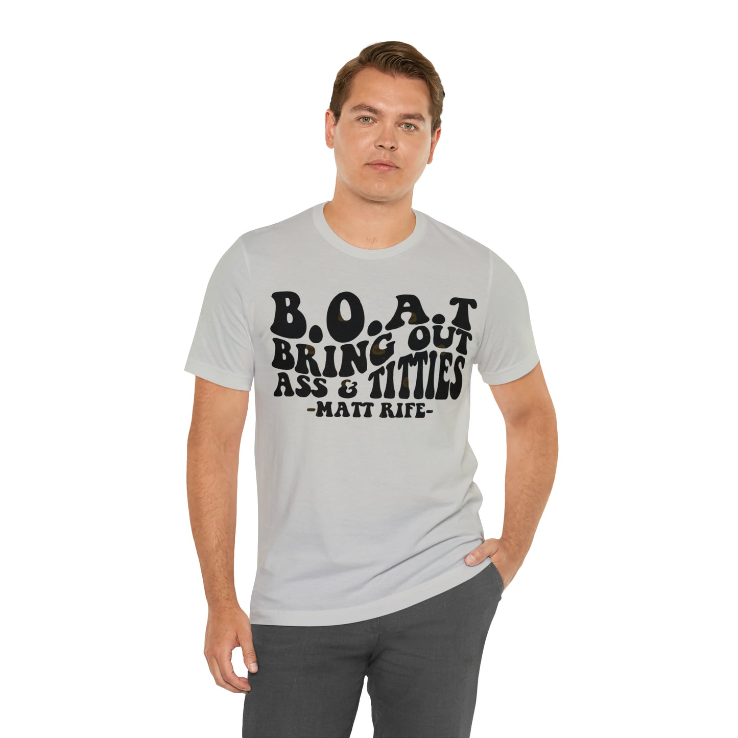 Matt Rife B.O.A.T. Unisex Jersey Short Sleeve Tee
