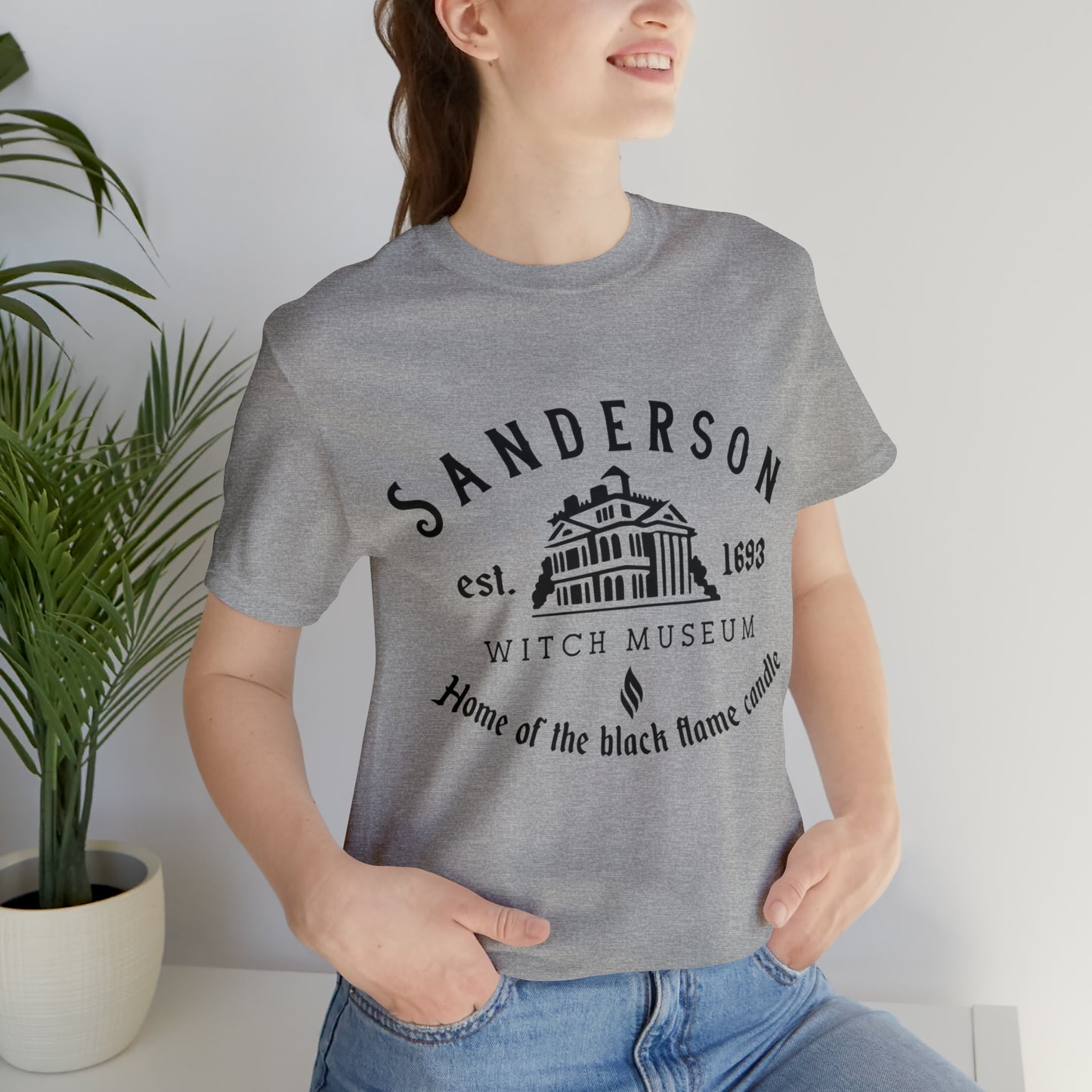 Sanderson Witch Museum Unisex Jersey Short Sleeve Tee