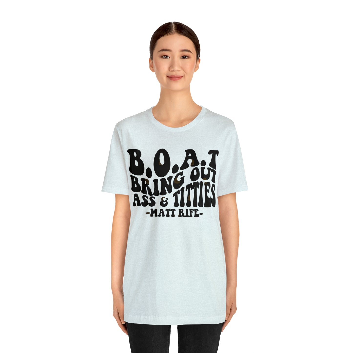 Matt Rife B.O.A.T. Unisex Jersey Short Sleeve Tee