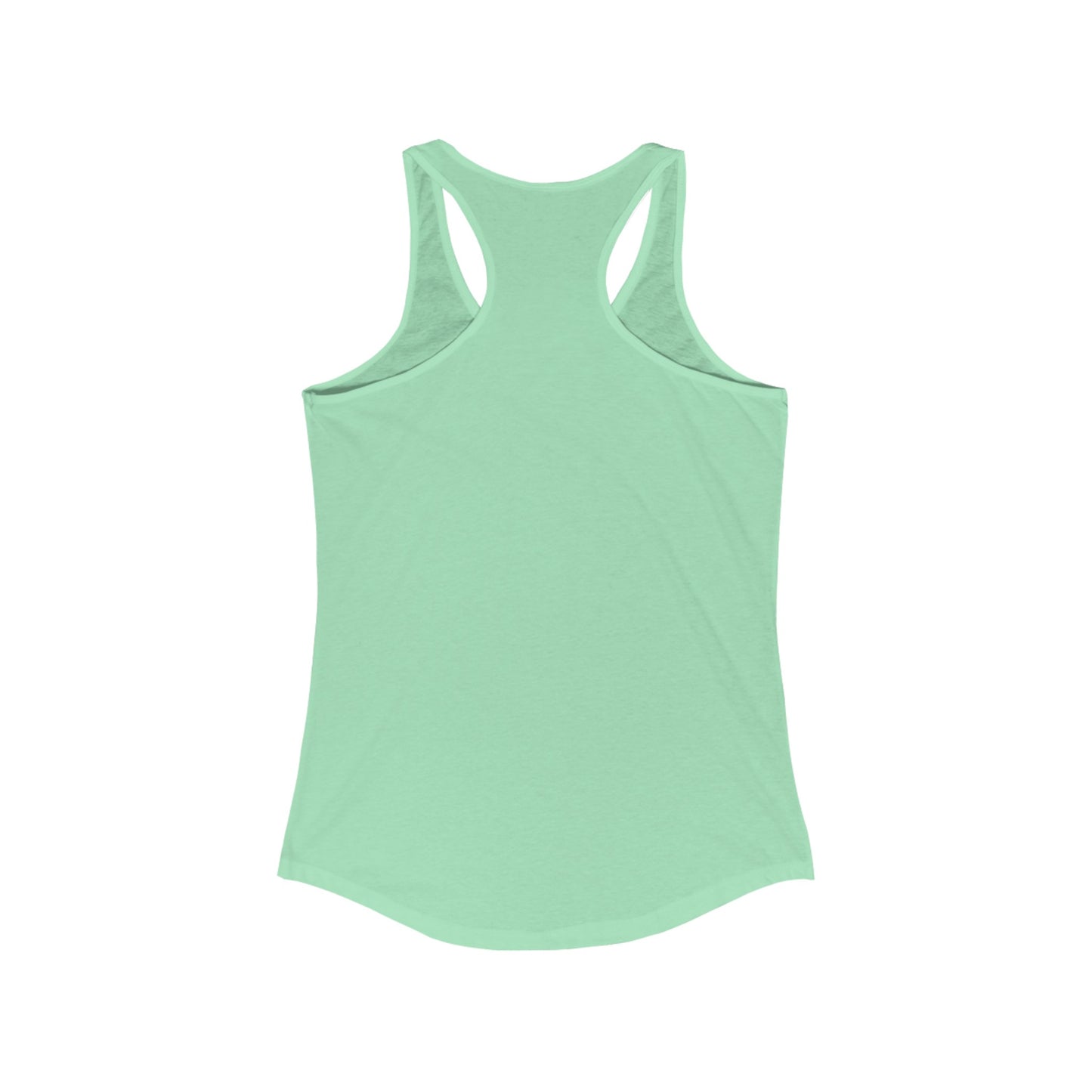 Women's Racerback Tank - I Exercise in the Morning