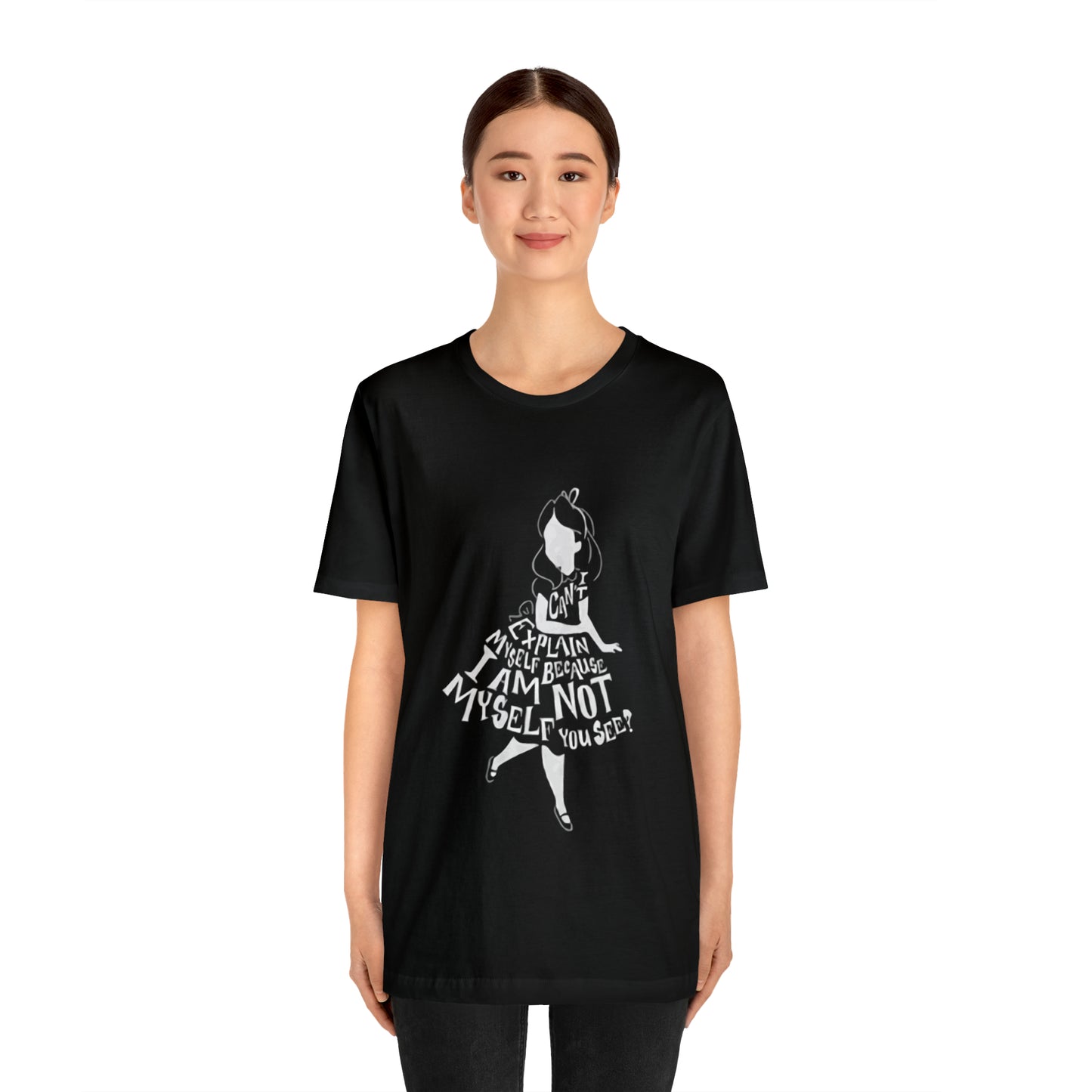 Alice In Wonderland Unisex Jersey Short Sleeve Tee