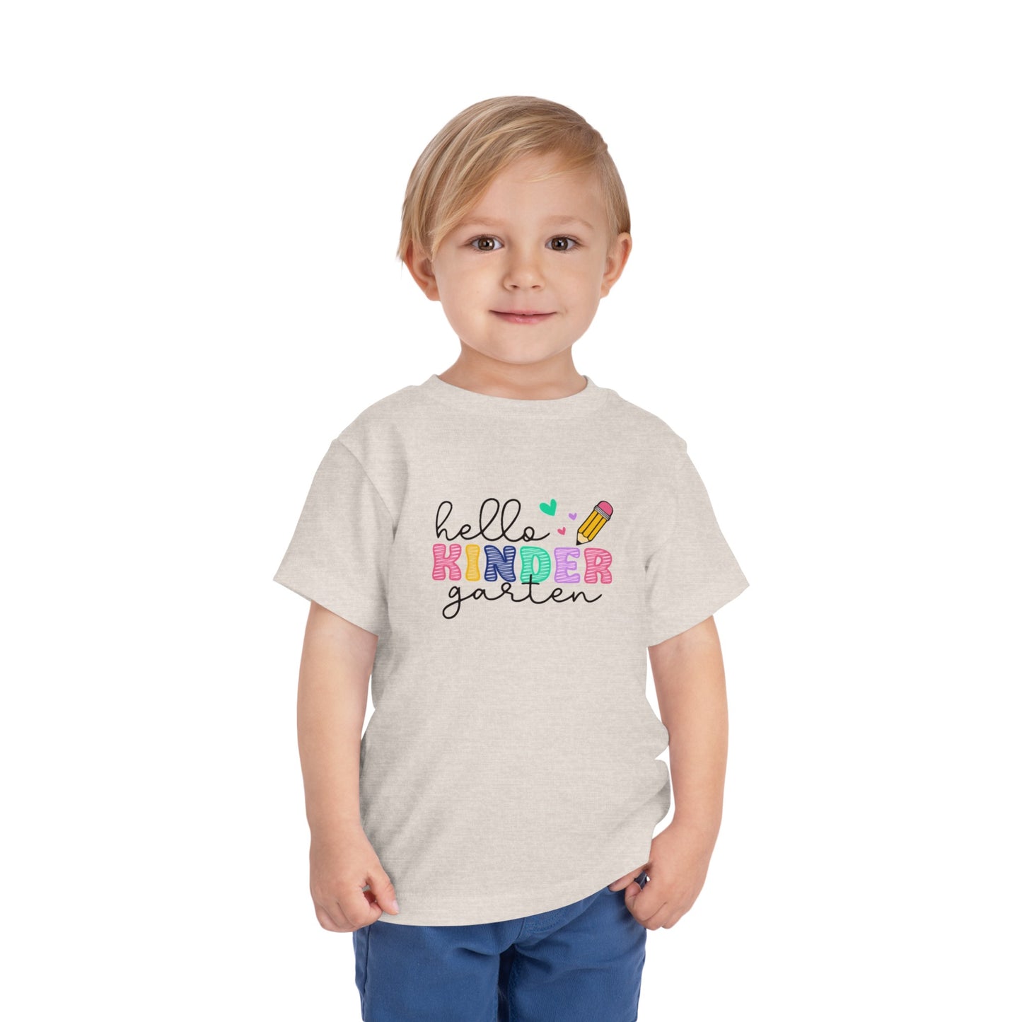 Hello Kindergarten First Day of School Tee