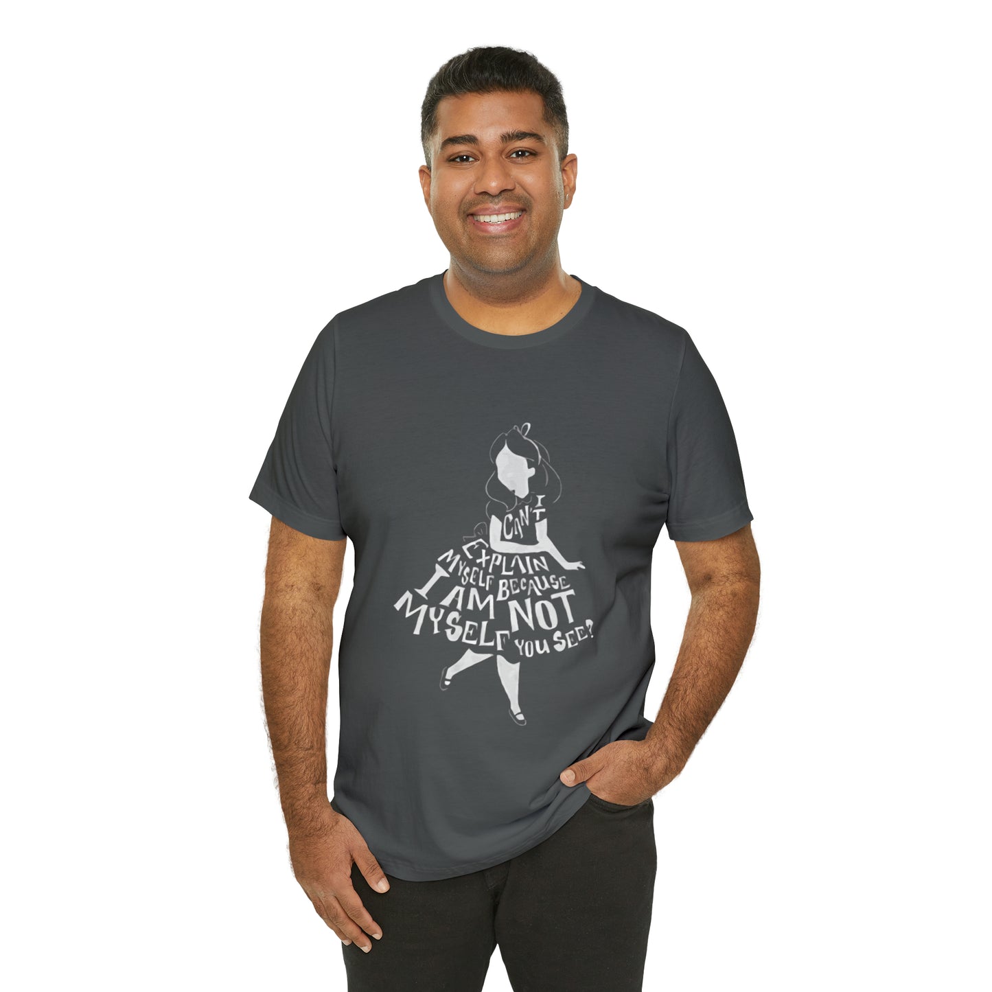 Alice In Wonderland Unisex Jersey Short Sleeve Tee