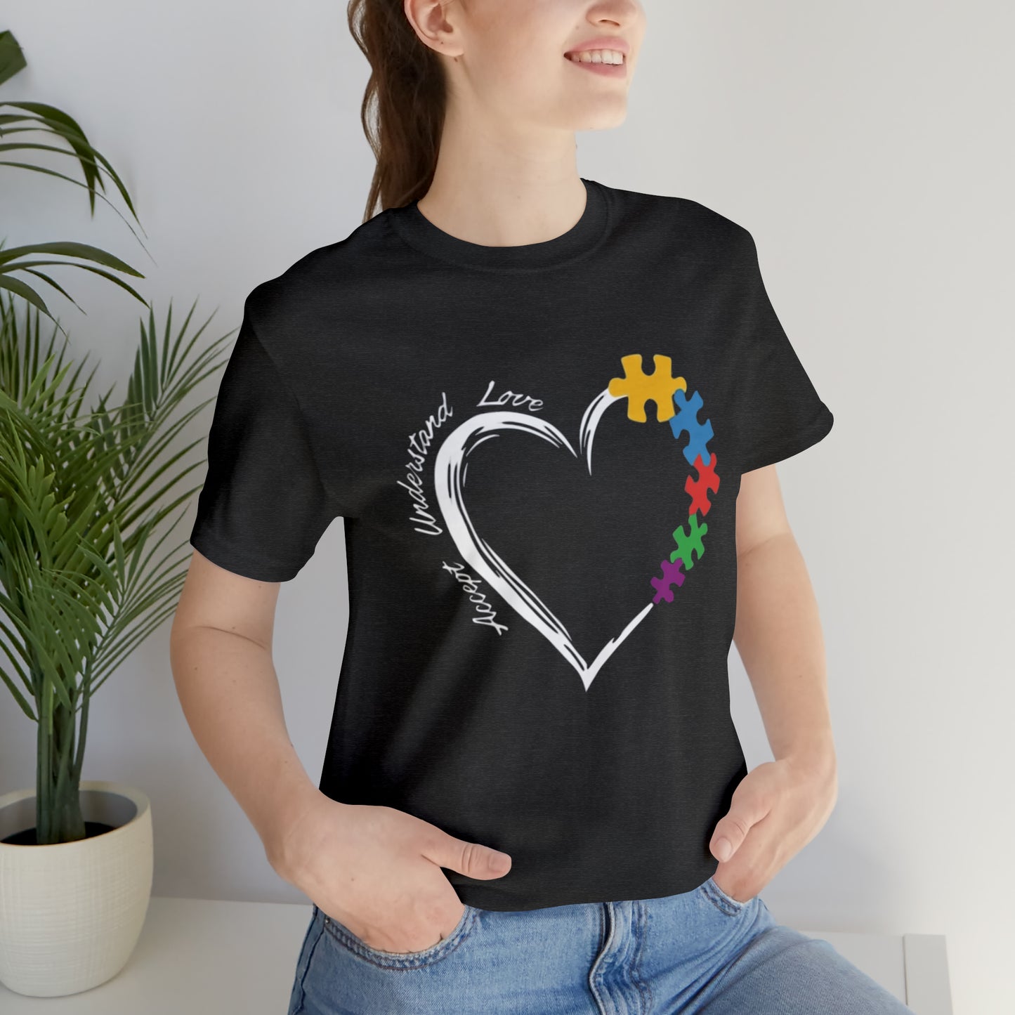 Autism Acceptance  Short Sleeve Tee