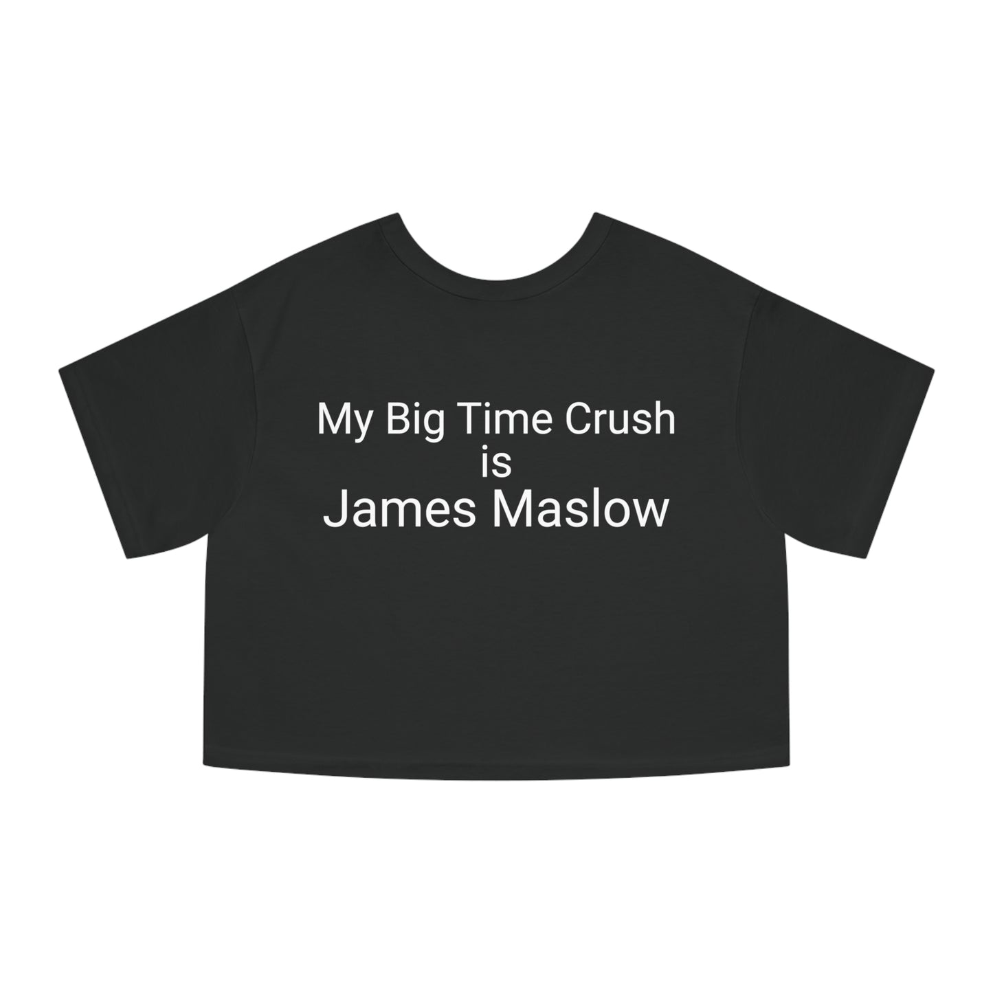 2 Sided Print - Big Time Rush - James Maslow - Champion Women's Heritage Cropped T-Shirt