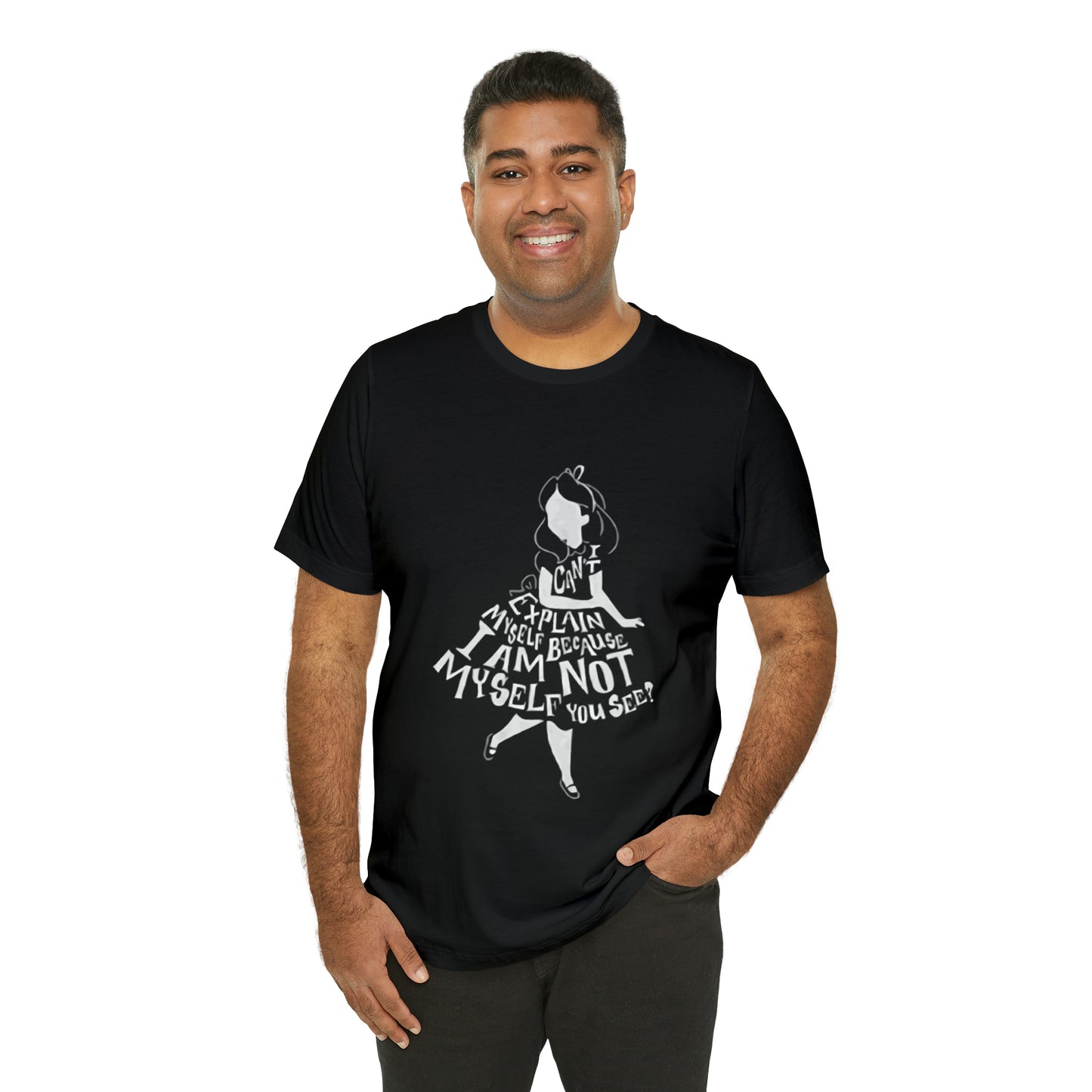 Alice In Wonderland Unisex Jersey Short Sleeve Tee