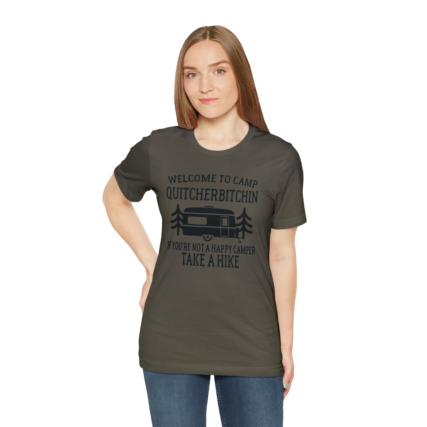 Camping Unisex Jersey Short Sleeve Tee