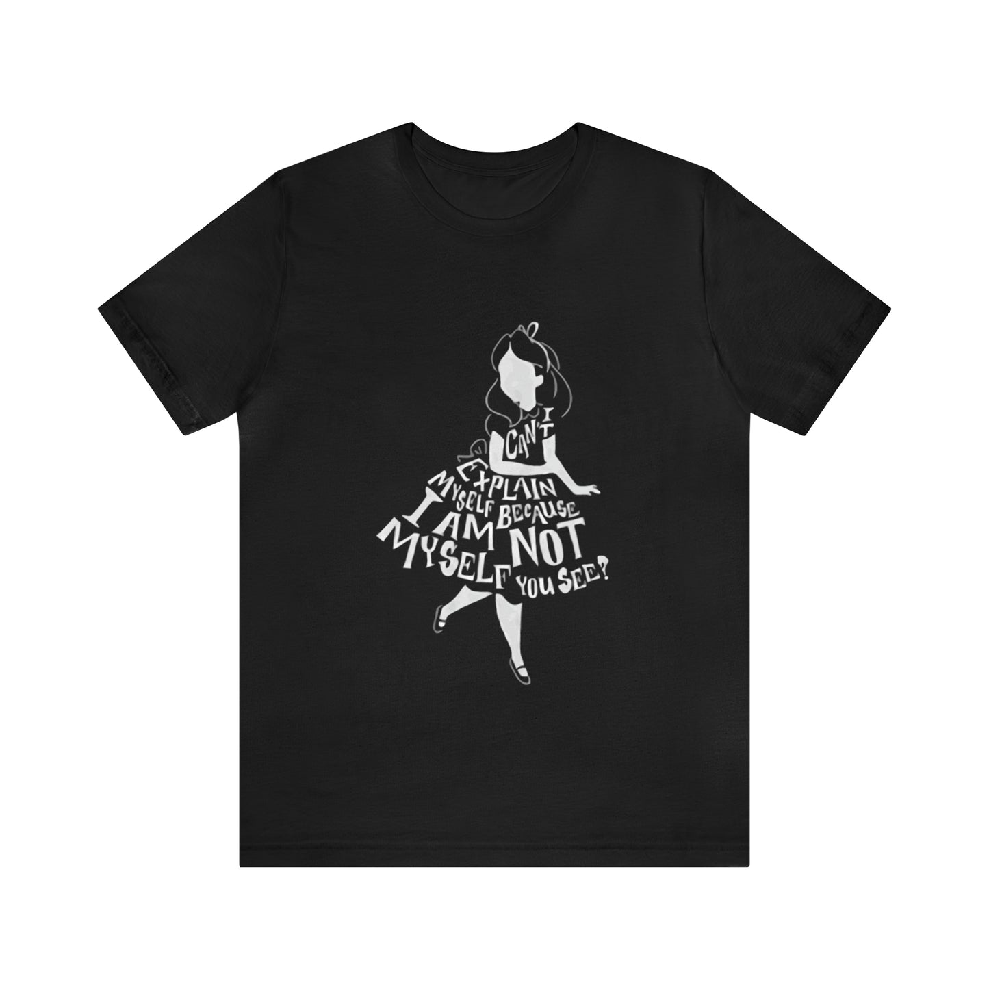 Alice In Wonderland Unisex Jersey Short Sleeve Tee