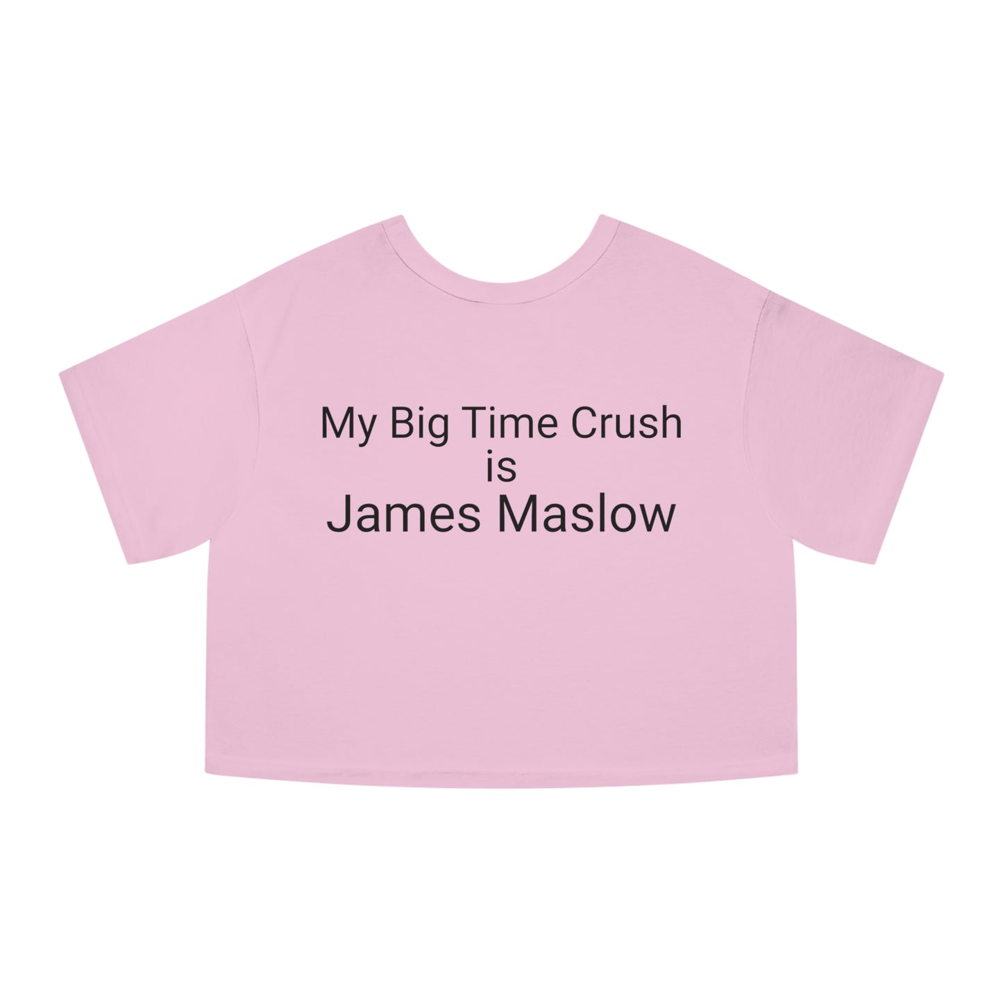 2 Sided Print - Big Time Rush - James Maslow - Champion Women's Heritage Cropped T-Shirt