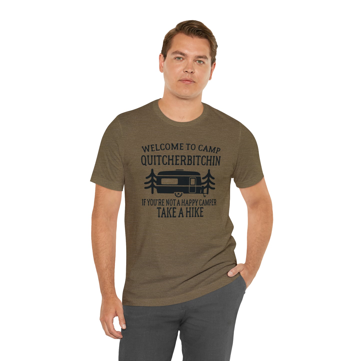 Camping Unisex Jersey Short Sleeve Tee