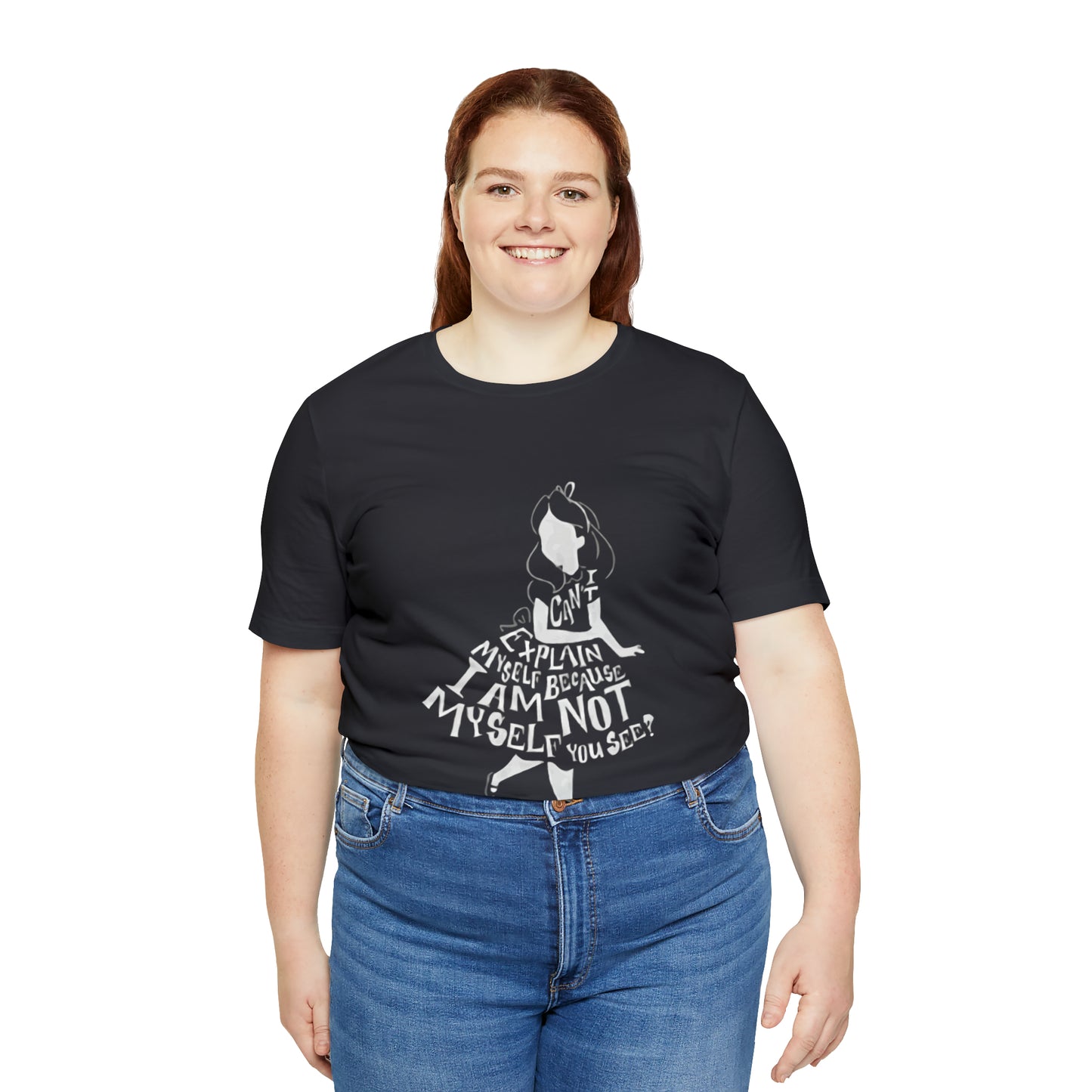 Alice In Wonderland Unisex Jersey Short Sleeve Tee