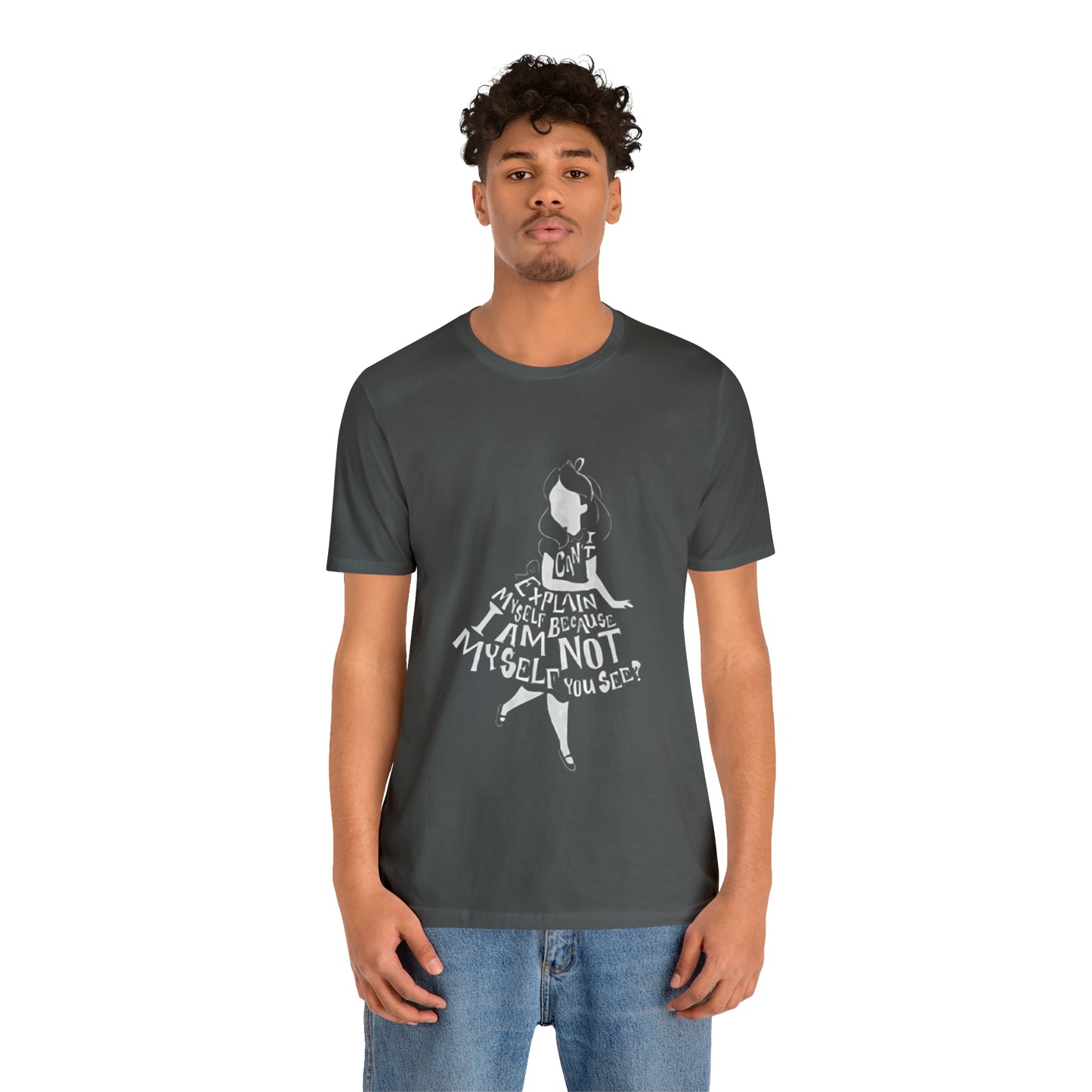 Alice In Wonderland Unisex Jersey Short Sleeve Tee