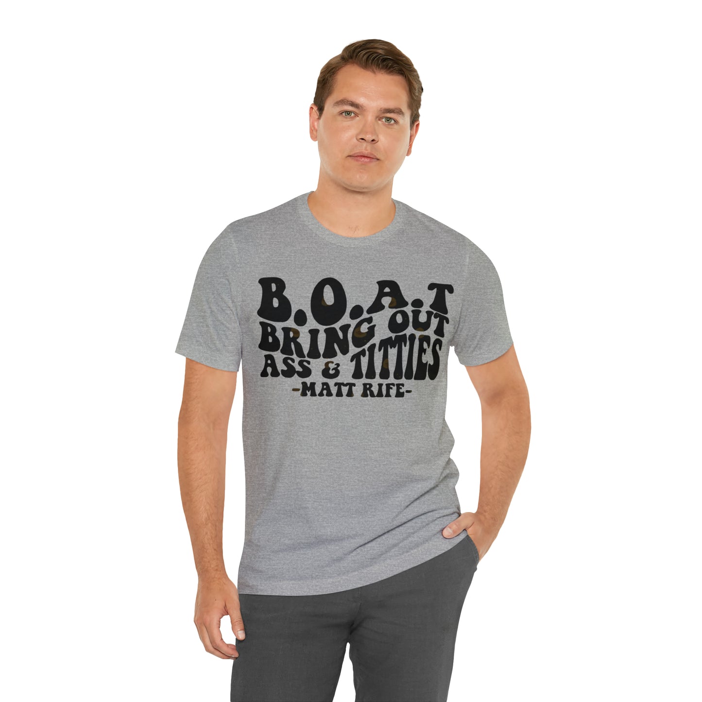 Matt Rife B.O.A.T. Unisex Jersey Short Sleeve Tee