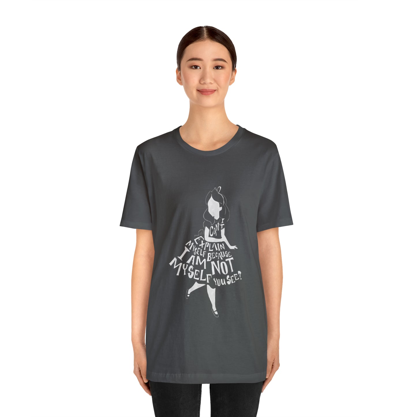 Alice In Wonderland Unisex Jersey Short Sleeve Tee