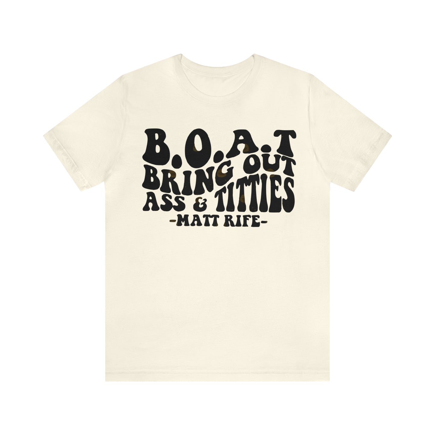 Matt Rife B.O.A.T. Unisex Jersey Short Sleeve Tee