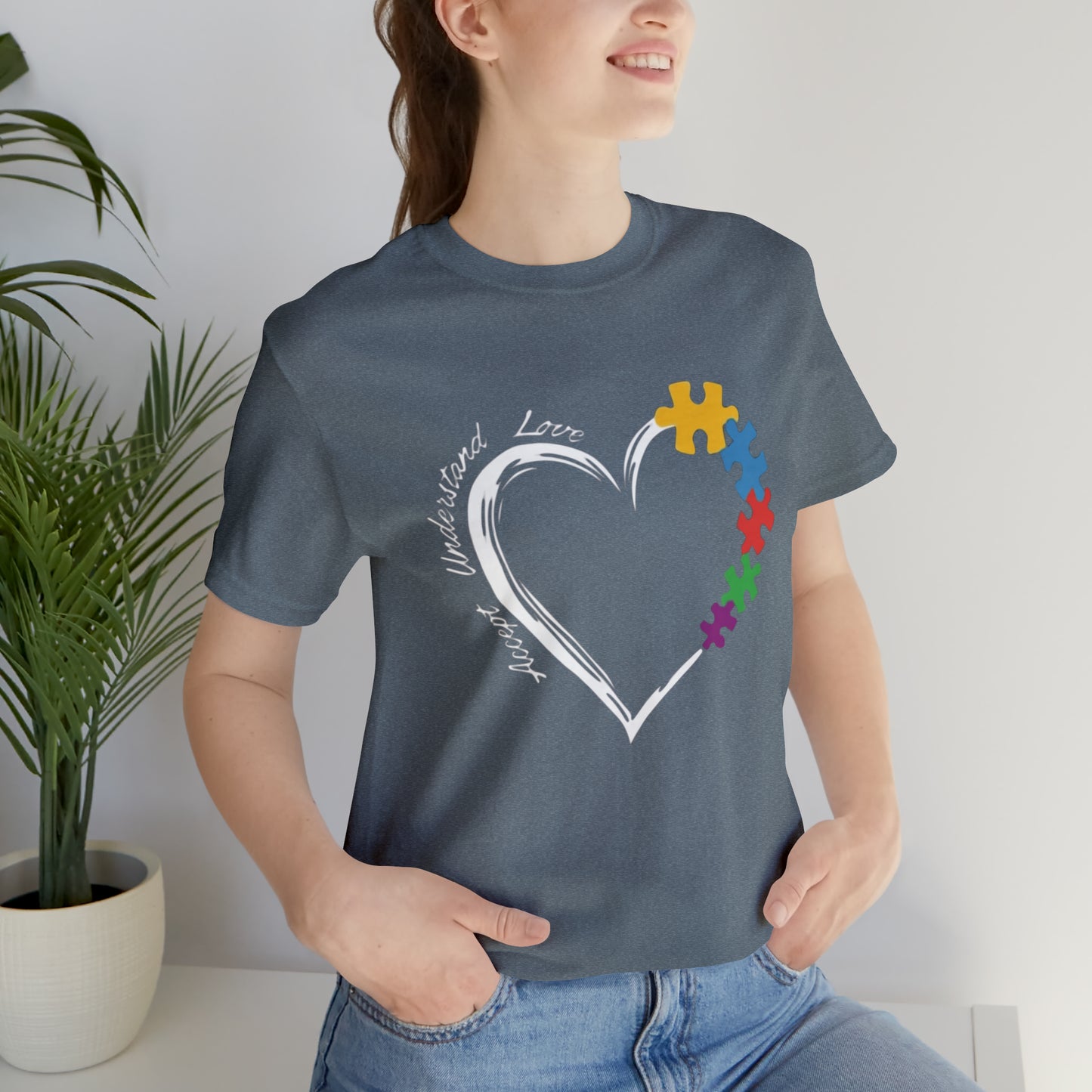 Autism Acceptance  Short Sleeve Tee