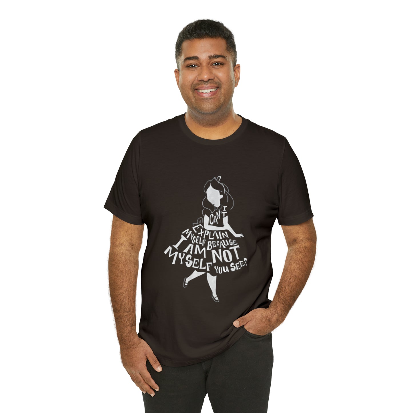 Alice In Wonderland Unisex Jersey Short Sleeve Tee