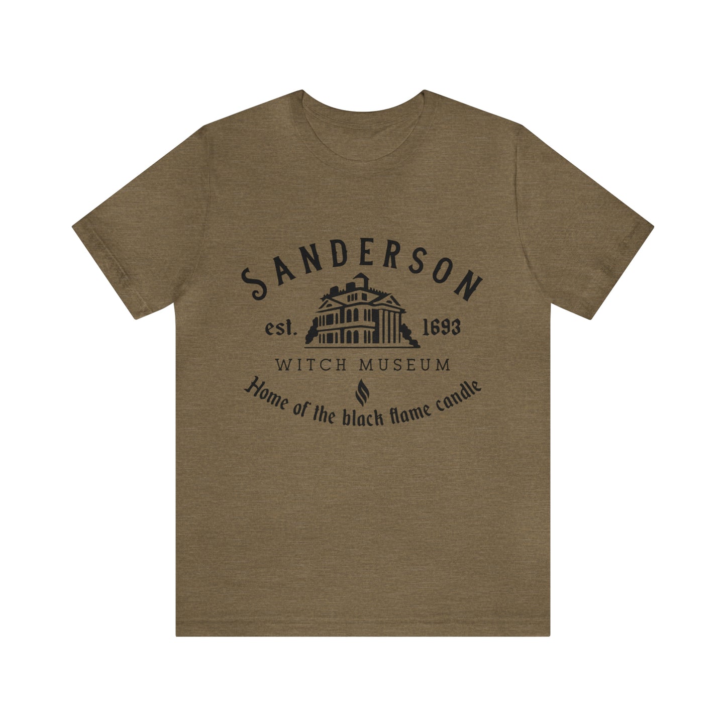 Sanderson Witch Museum Unisex Jersey Short Sleeve Tee