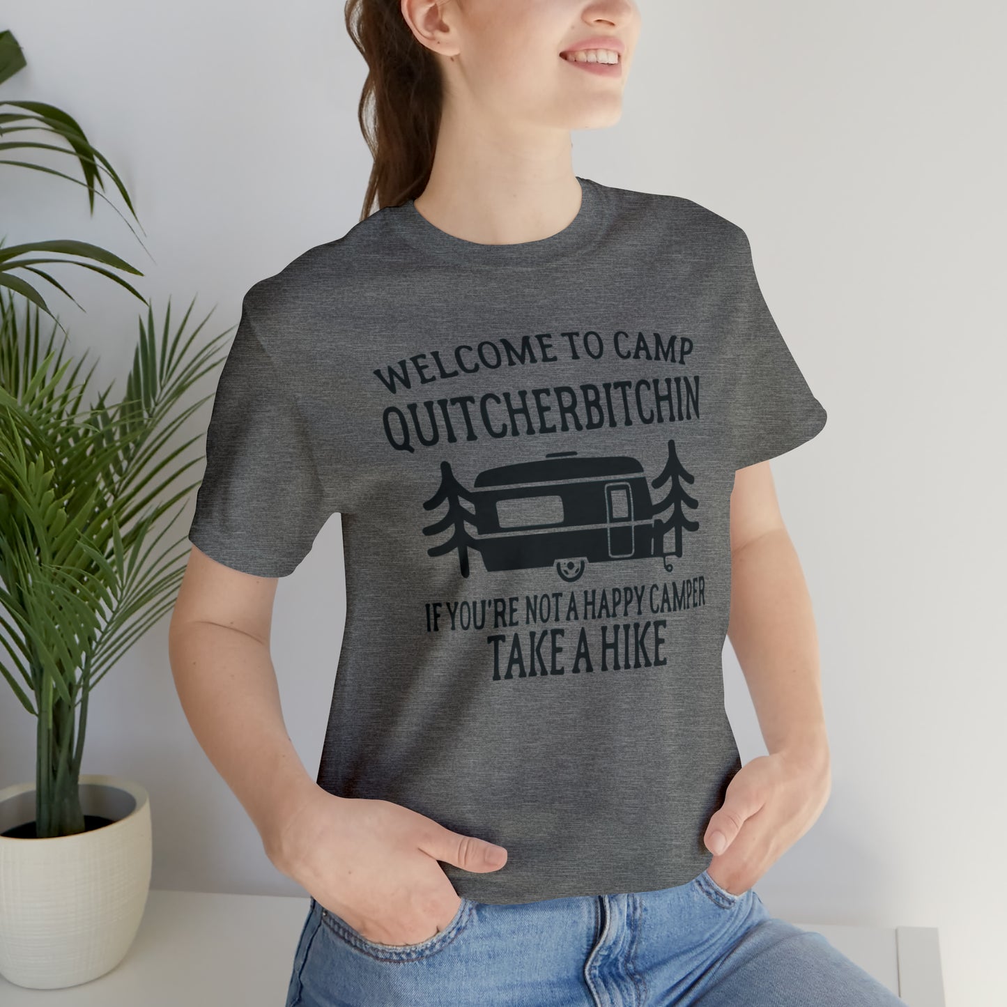 Camping Unisex Jersey Short Sleeve Tee