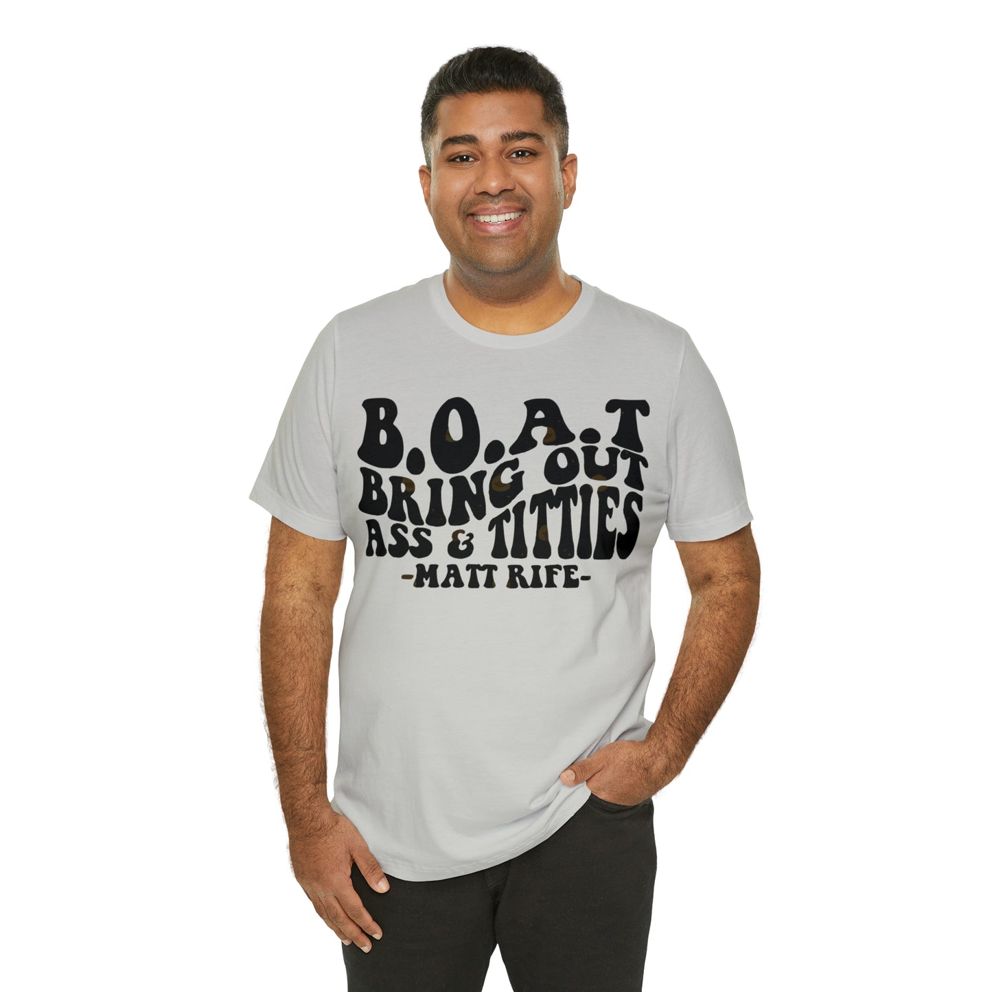 Matt Rife B.O.A.T. Unisex Jersey Short Sleeve Tee
