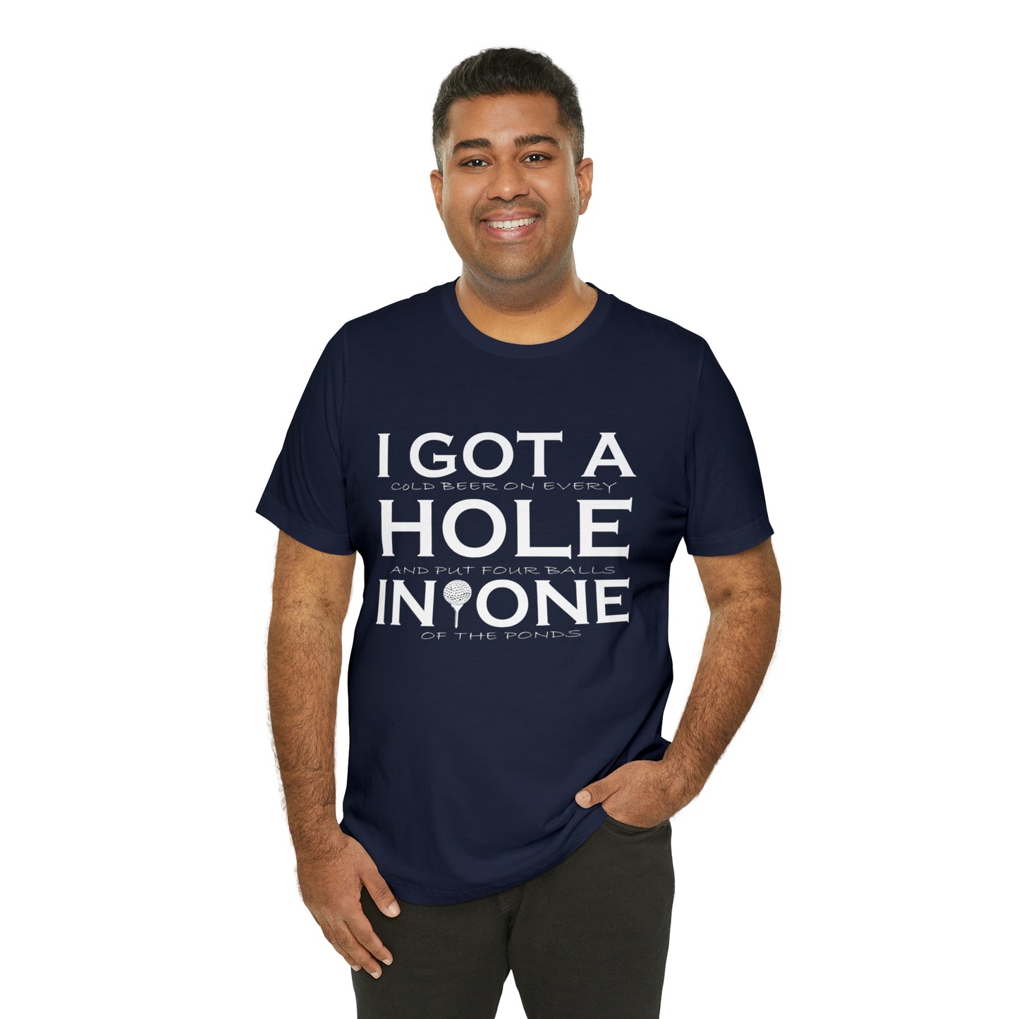 Golf - Hole In One - Unisex Jersey Short Sleeve Tee