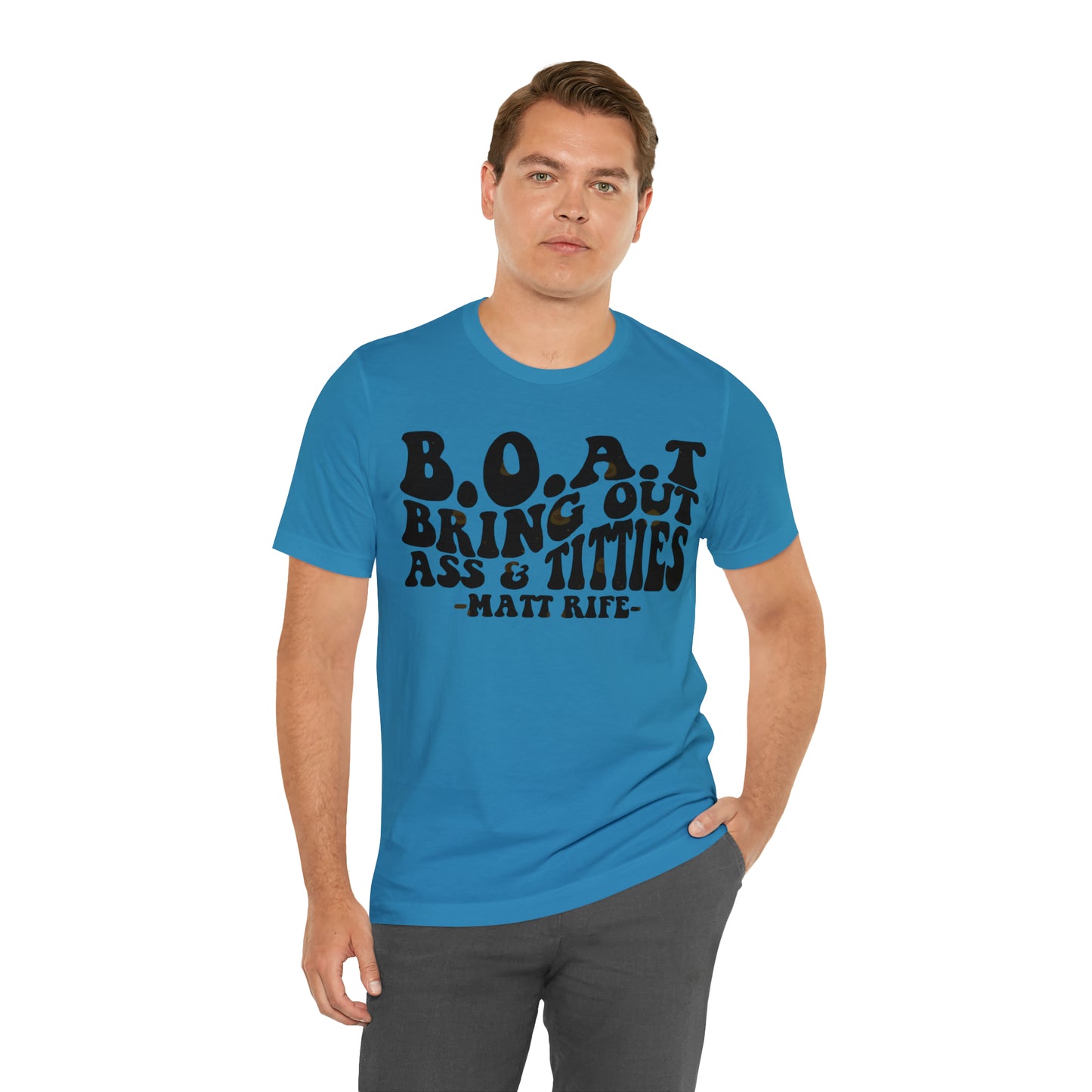 Matt Rife B.O.A.T. Unisex Jersey Short Sleeve Tee