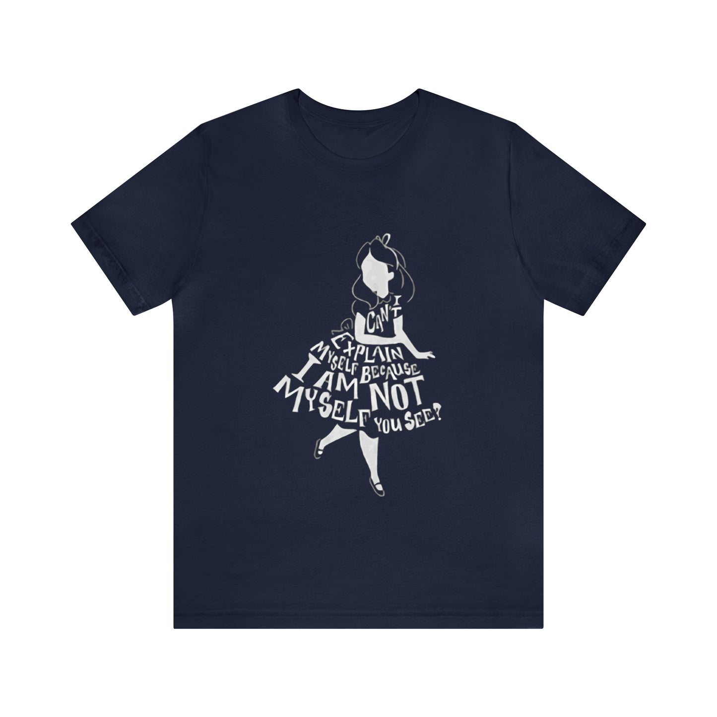 Alice In Wonderland Unisex Jersey Short Sleeve Tee