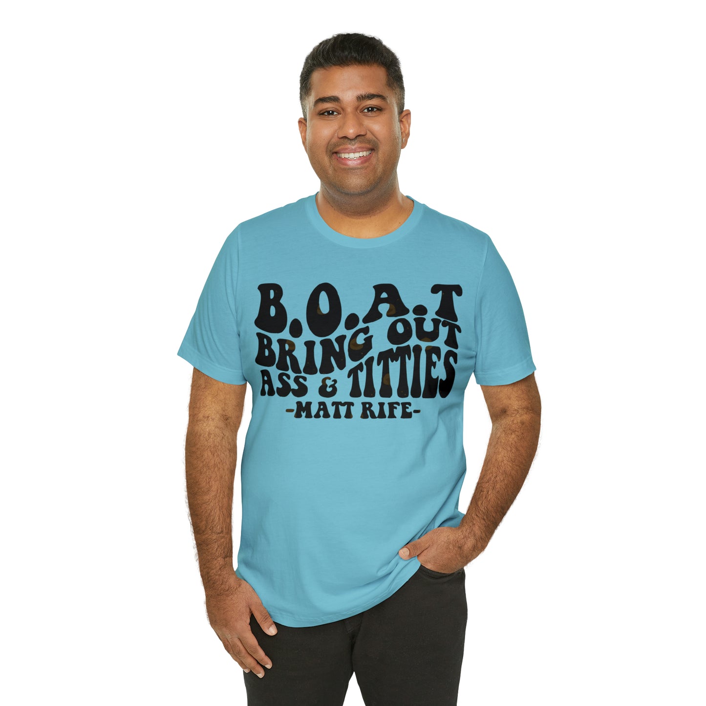 Matt Rife B.O.A.T. Unisex Jersey Short Sleeve Tee