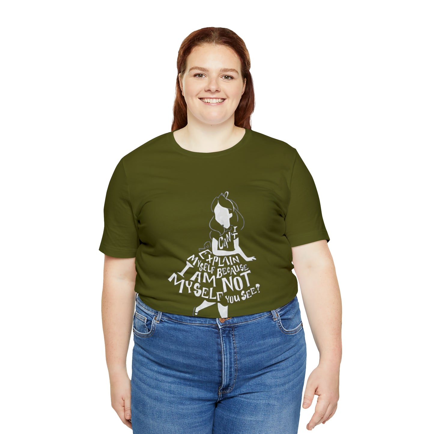 Alice In Wonderland Unisex Jersey Short Sleeve Tee
