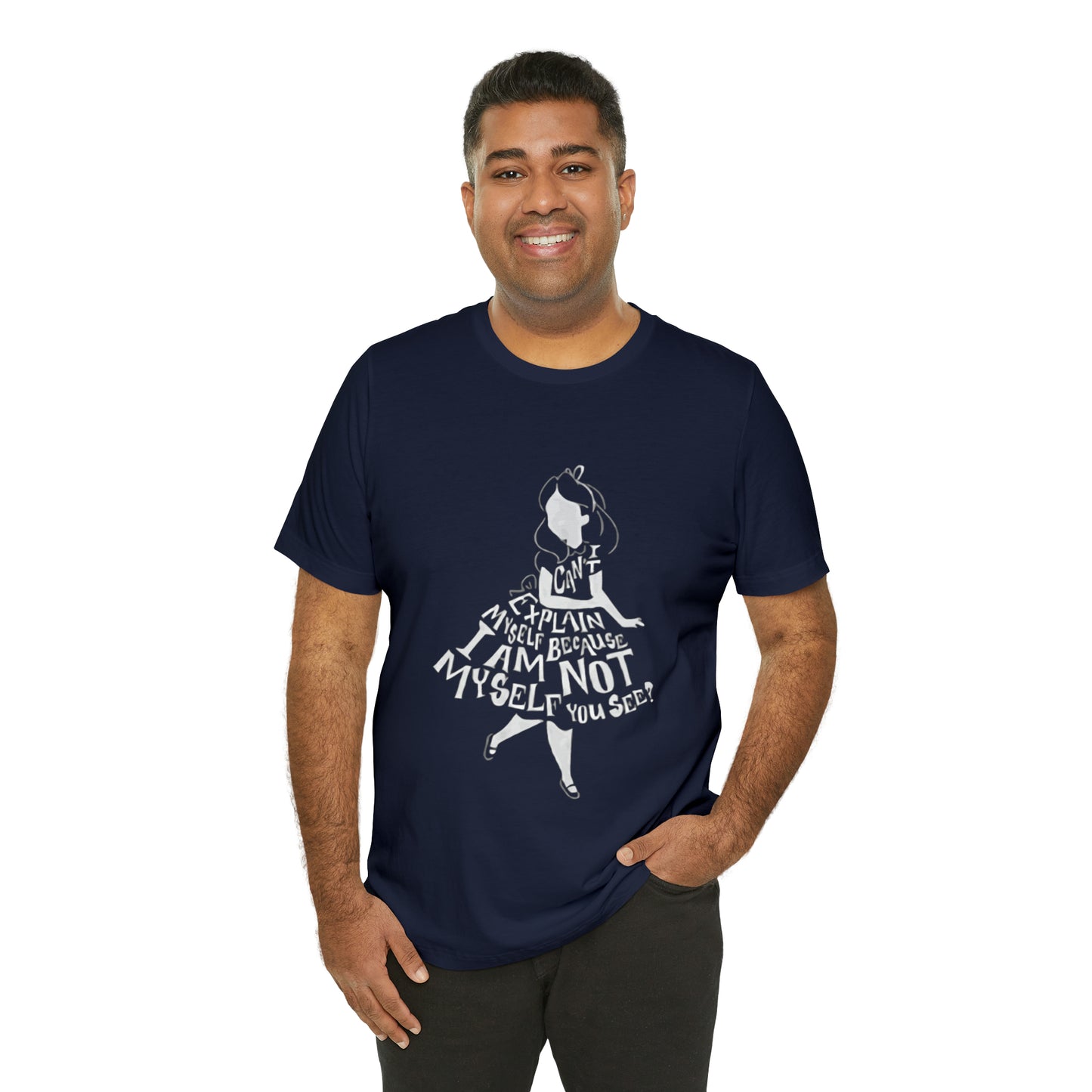 Alice In Wonderland Unisex Jersey Short Sleeve Tee