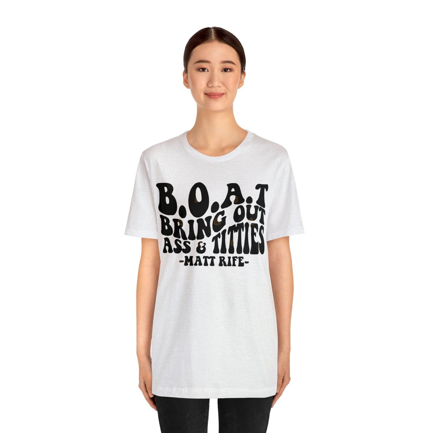 Matt Rife B.O.A.T. Unisex Jersey Short Sleeve Tee