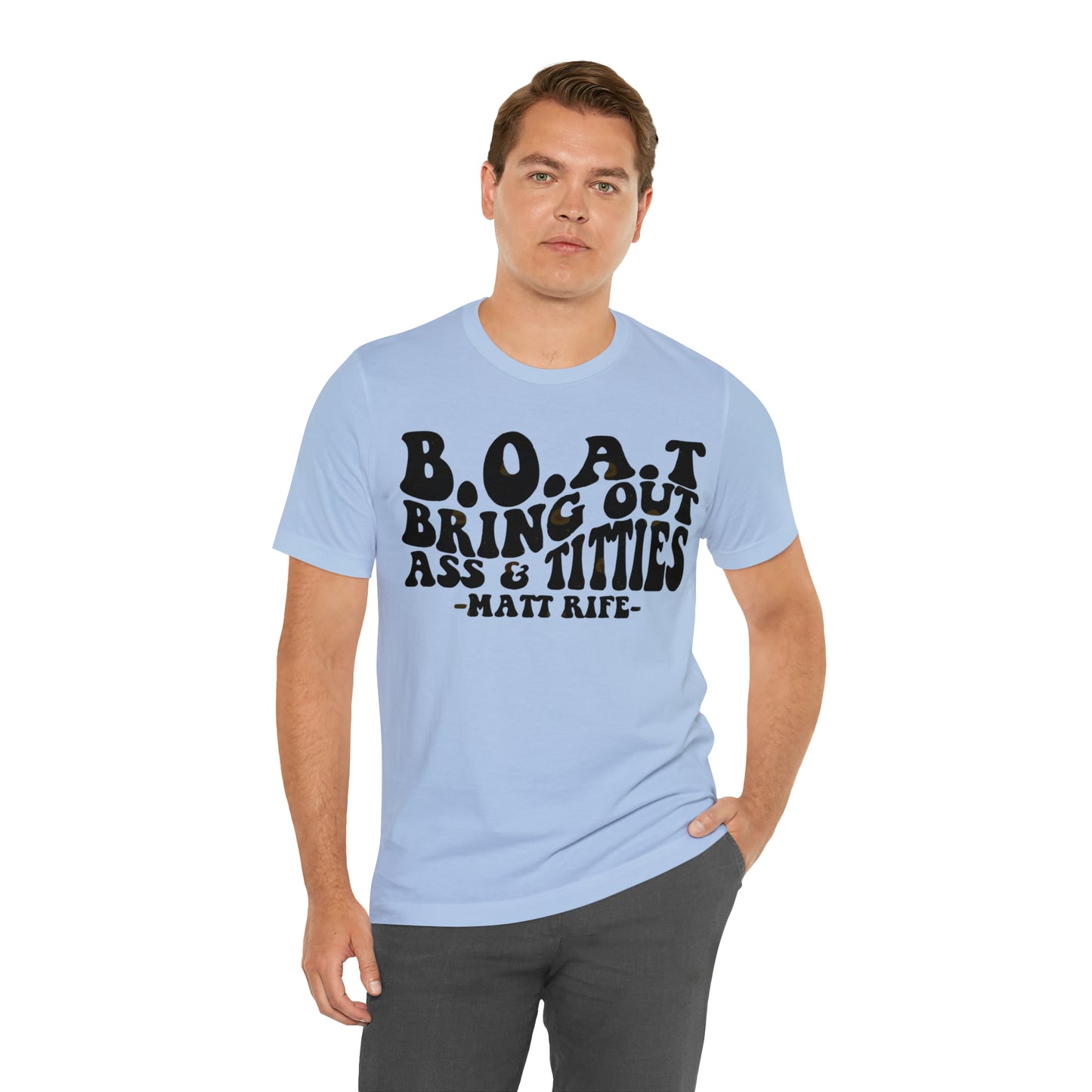 Matt Rife B.O.A.T. Unisex Jersey Short Sleeve Tee