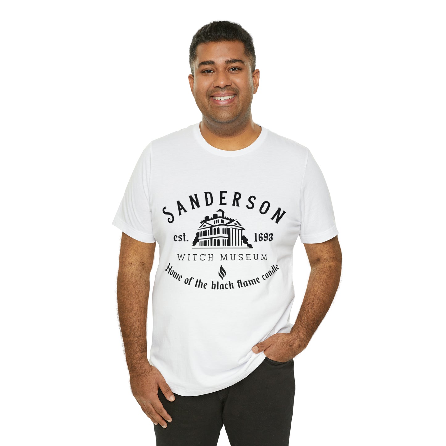 Sanderson Witch Museum Unisex Jersey Short Sleeve Tee