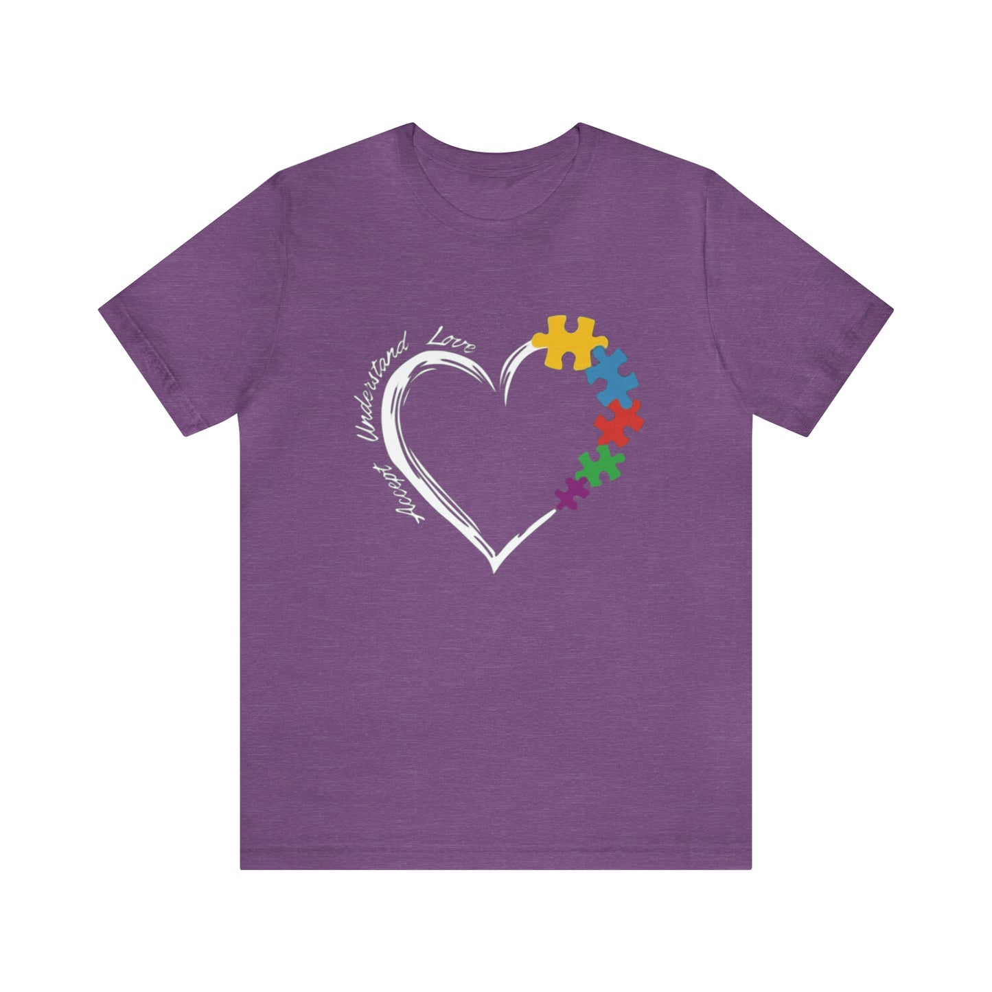 Autism Acceptance  Short Sleeve Tee